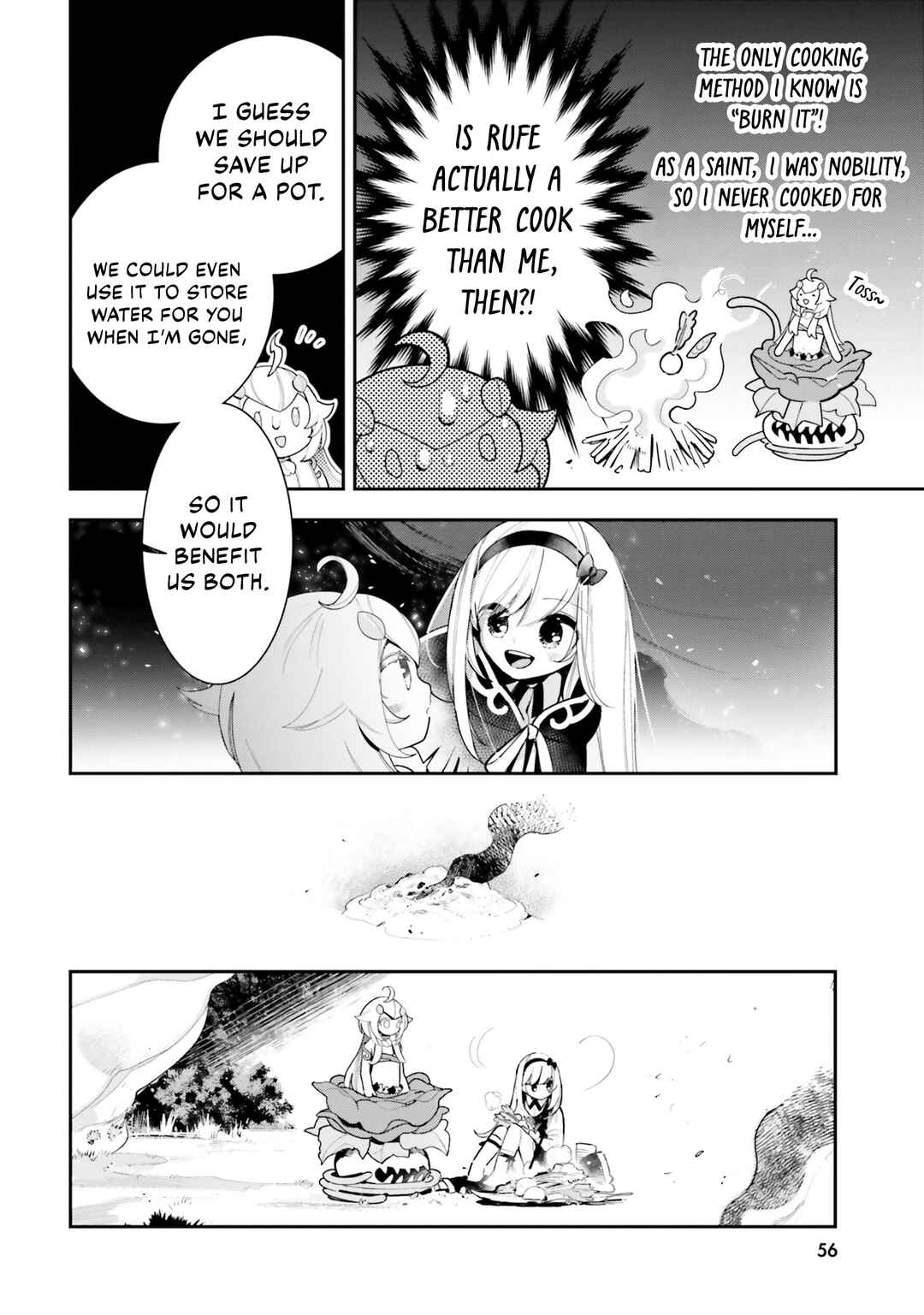 Page 27 Chapter 22 Shokubutsu Monster Musume Nikki ~Seijo datta Watashi ga Uragirareta Hate ni Aruraune ni Tensei Shite Shimatta node, kore kara wa Kougousei wo Shinagara Shizuka ni Shokubutsu Life wo Sugoshimasu~