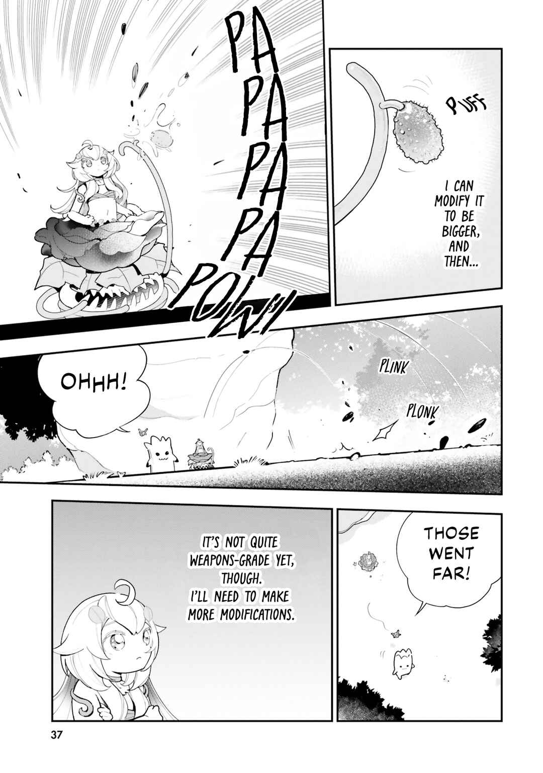 Page 8 Chapter 22 Shokubutsu Monster Musume Nikki ~Seijo datta Watashi ga Uragirareta Hate ni Aruraune ni Tensei Shite Shimatta node, kore kara wa Kougousei wo Shinagara Shizuka ni Shokubutsu Life wo Sugoshimasu~