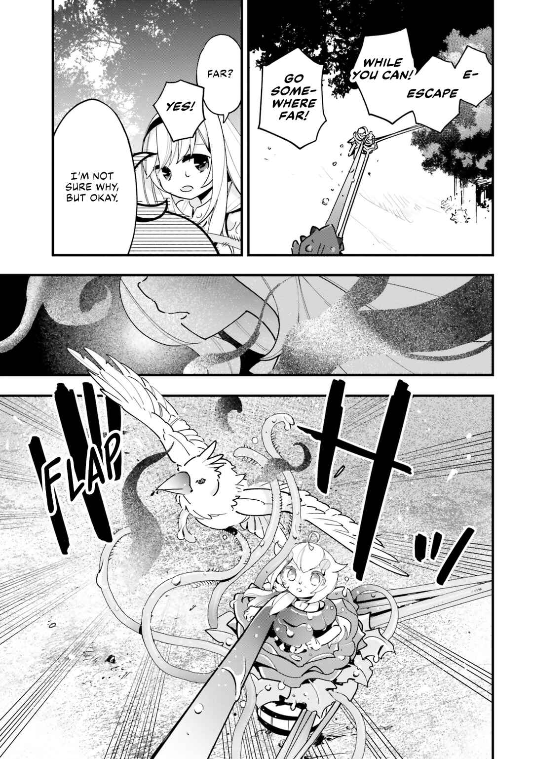 Page 20 Chapter 17 Shokubutsu Monster Musume Nikki ~Seijo datta Watashi ga Uragirareta Hate ni Aruraune ni Tensei Shite Shimatta node, kore kara wa Kougousei wo Shinagara Shizuka ni Shokubutsu Life wo Sugoshimasu~