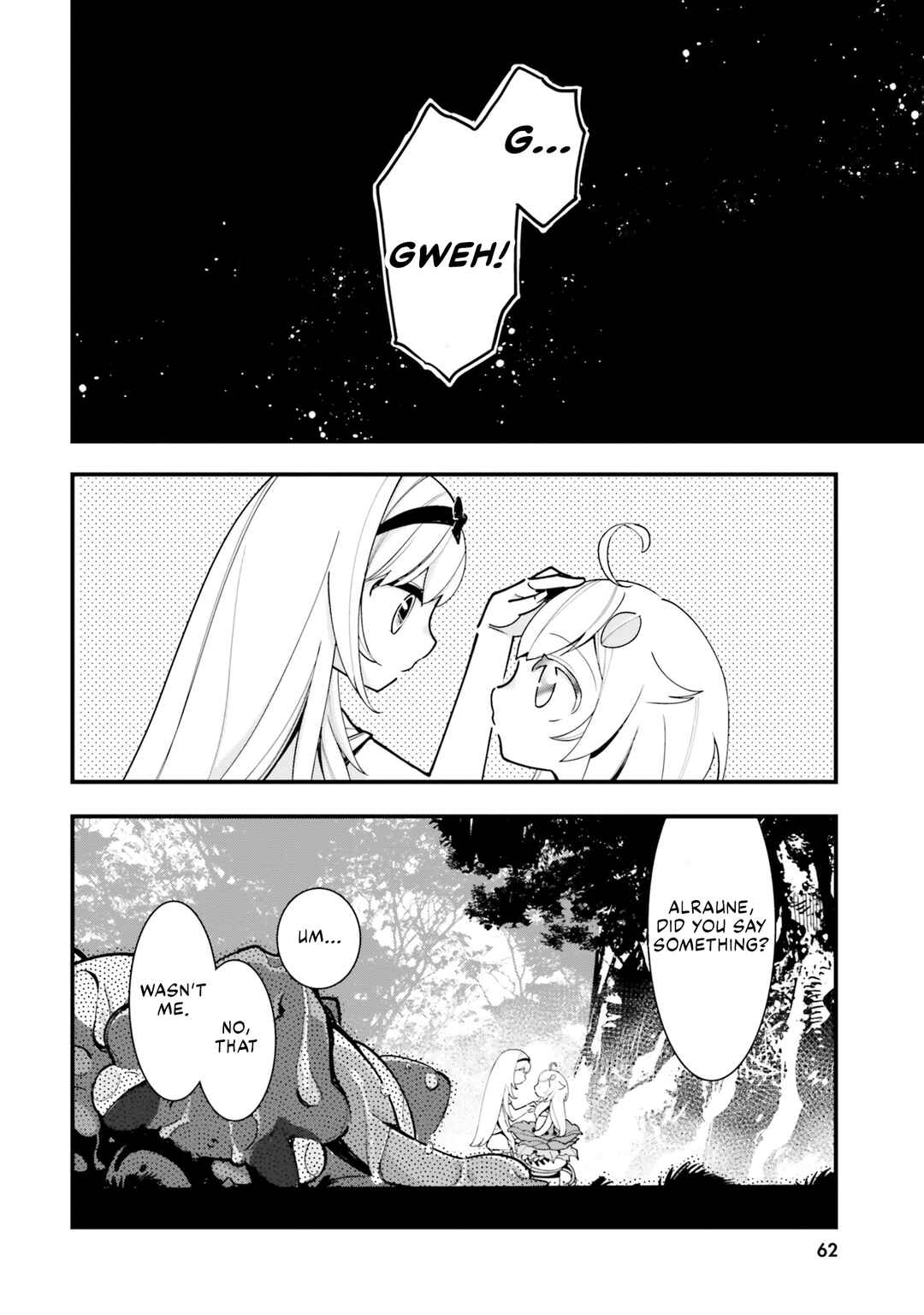 Page 27 Chapter 17 Shokubutsu Monster Musume Nikki ~Seijo datta Watashi ga Uragirareta Hate ni Aruraune ni Tensei Shite Shimatta node, kore kara wa Kougousei wo Shinagara Shizuka ni Shokubutsu Life wo Sugoshimasu~