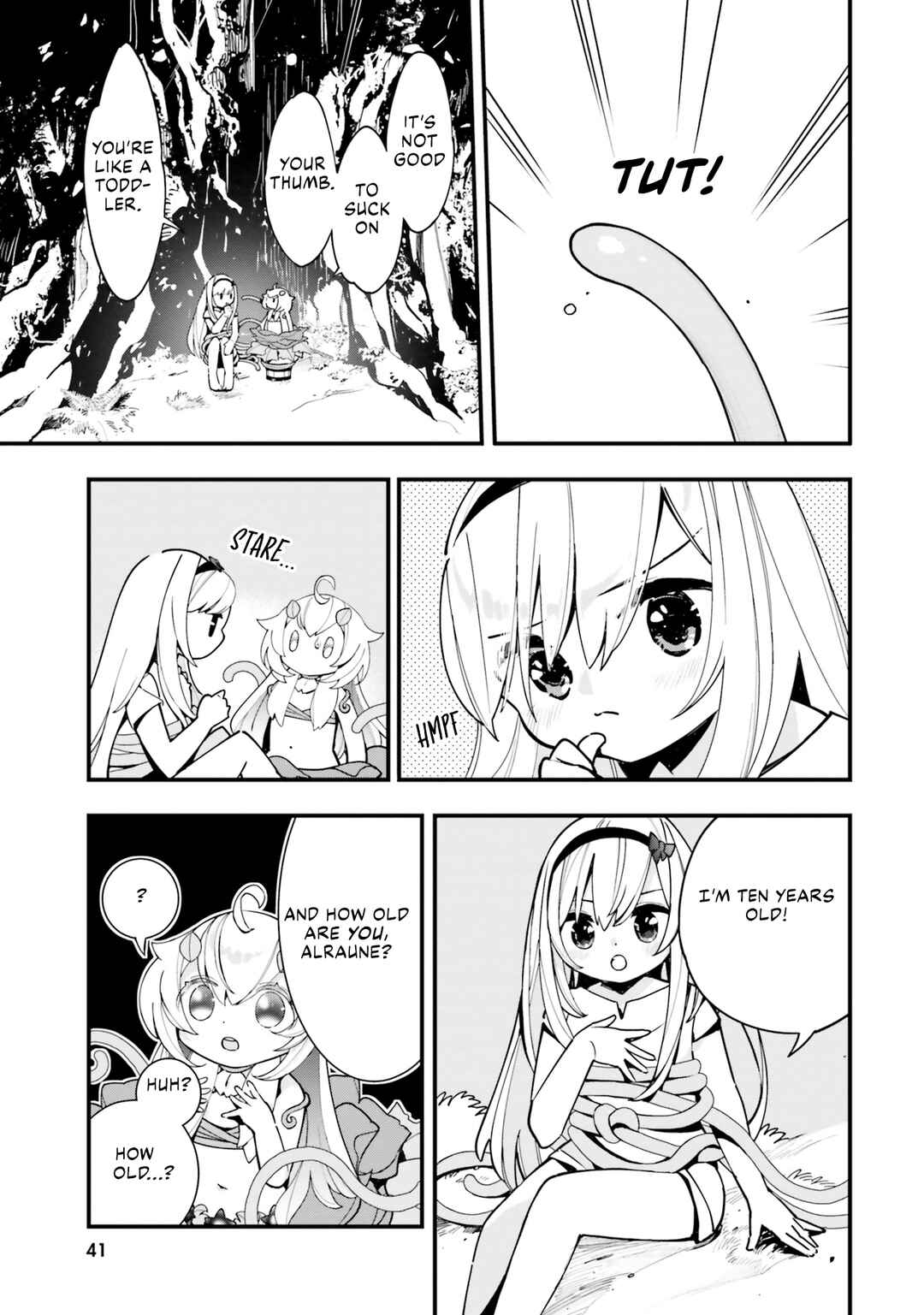 Page 6 Chapter 17 Shokubutsu Monster Musume Nikki ~Seijo datta Watashi ga Uragirareta Hate ni Aruraune ni Tensei Shite Shimatta node, kore kara wa Kougousei wo Shinagara Shizuka ni Shokubutsu Life wo Sugoshimasu~