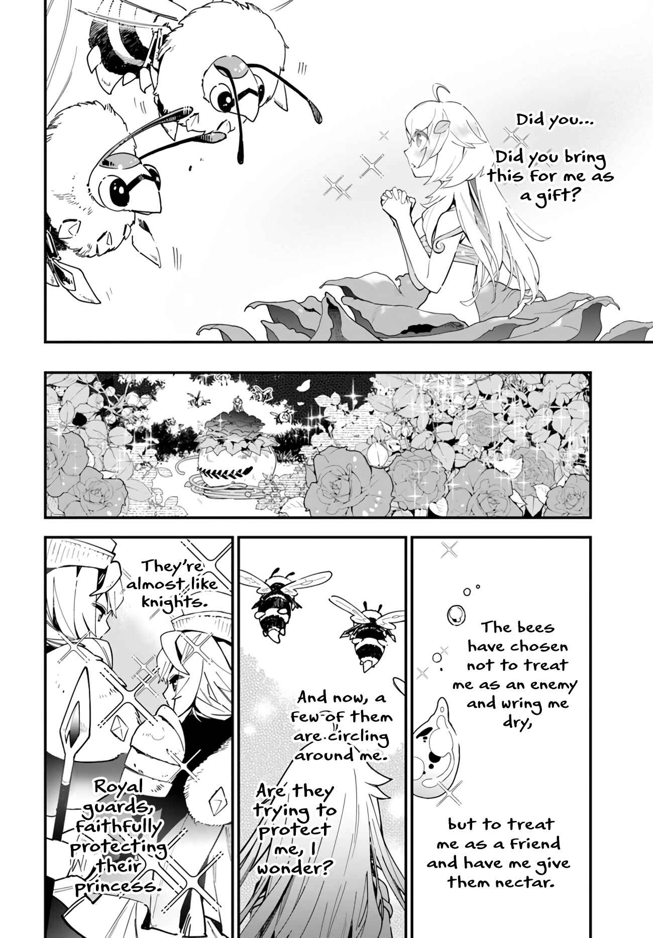 Page 31 Chapter 2 Shokubutsu Monster Musume Nikki ~Seijo datta Watashi ga Uragirareta Hate ni Aruraune ni Tensei Shite Shimatta node, kore kara wa Kougousei wo Shinagara Shizuka ni Shokubutsu Life wo Sugoshimasu~