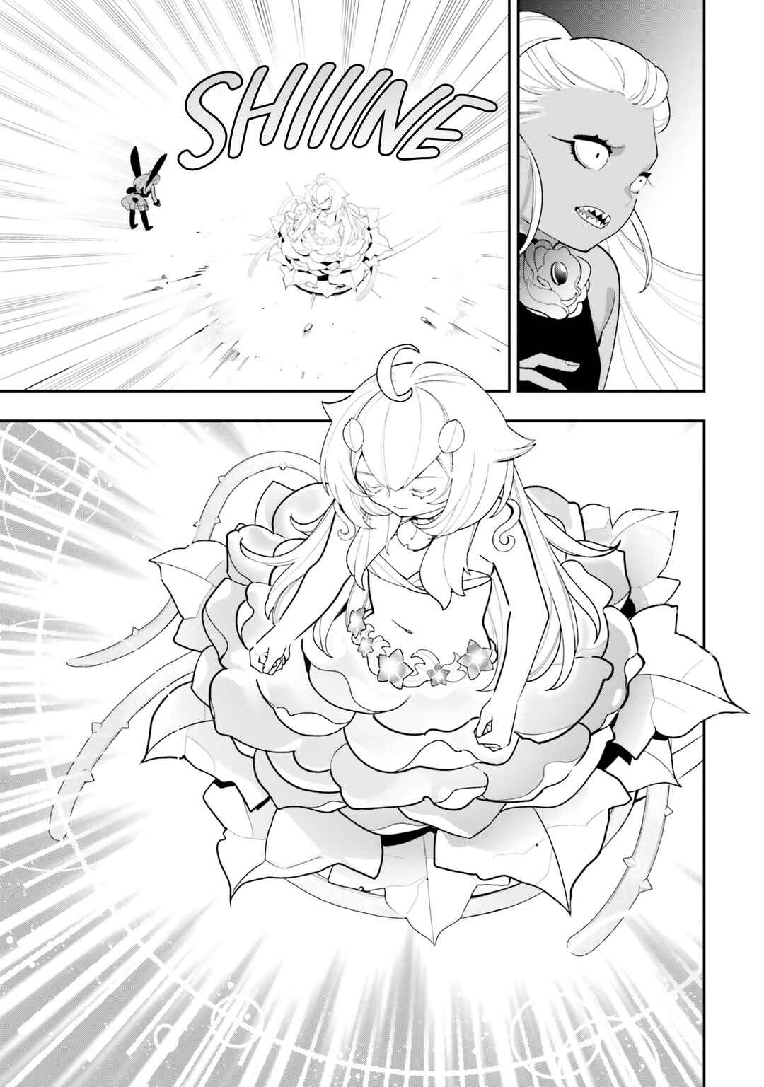 Page 12 Chapter 23 Shokubutsu Monster Musume Nikki ~Seijo datta Watashi ga Uragirareta Hate ni Aruraune ni Tensei Shite Shimatta node, kore kara wa Kougousei wo Shinagara Shizuka ni Shokubutsu Life wo Sugoshimasu~