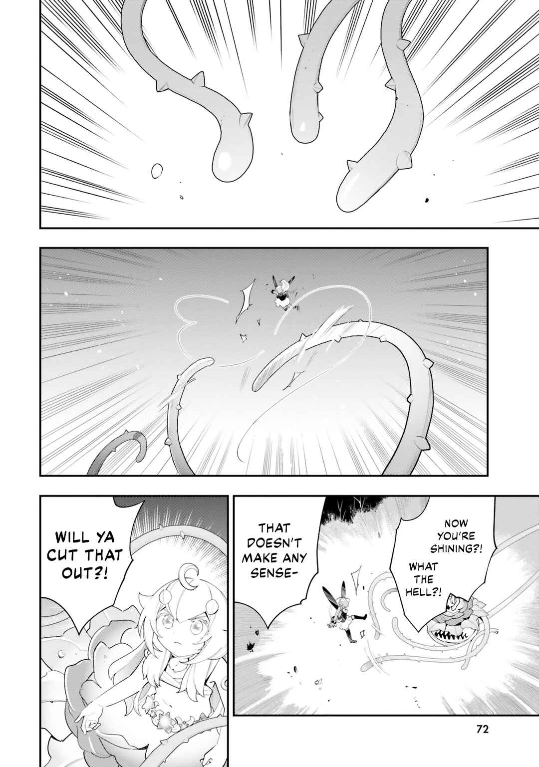 Page 13 Chapter 23 Shokubutsu Monster Musume Nikki ~Seijo datta Watashi ga Uragirareta Hate ni Aruraune ni Tensei Shite Shimatta node, kore kara wa Kougousei wo Shinagara Shizuka ni Shokubutsu Life wo Sugoshimasu~