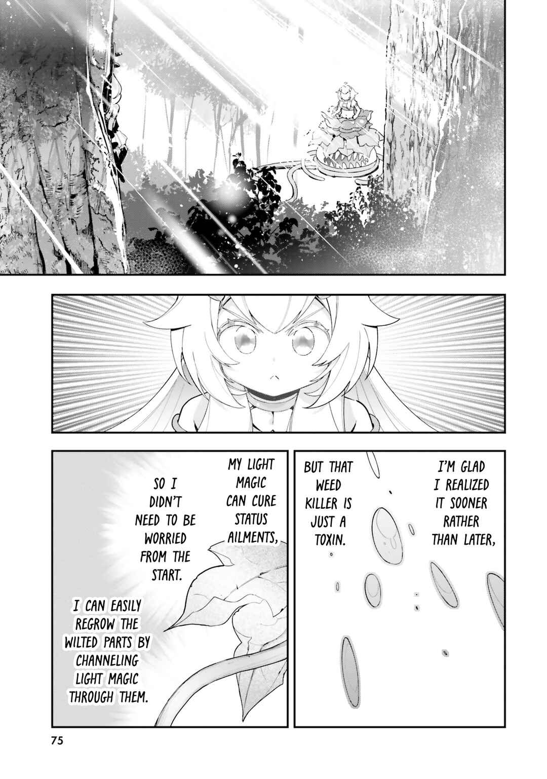 Page 16 Chapter 23 Shokubutsu Monster Musume Nikki ~Seijo datta Watashi ga Uragirareta Hate ni Aruraune ni Tensei Shite Shimatta node, kore kara wa Kougousei wo Shinagara Shizuka ni Shokubutsu Life wo Sugoshimasu~
