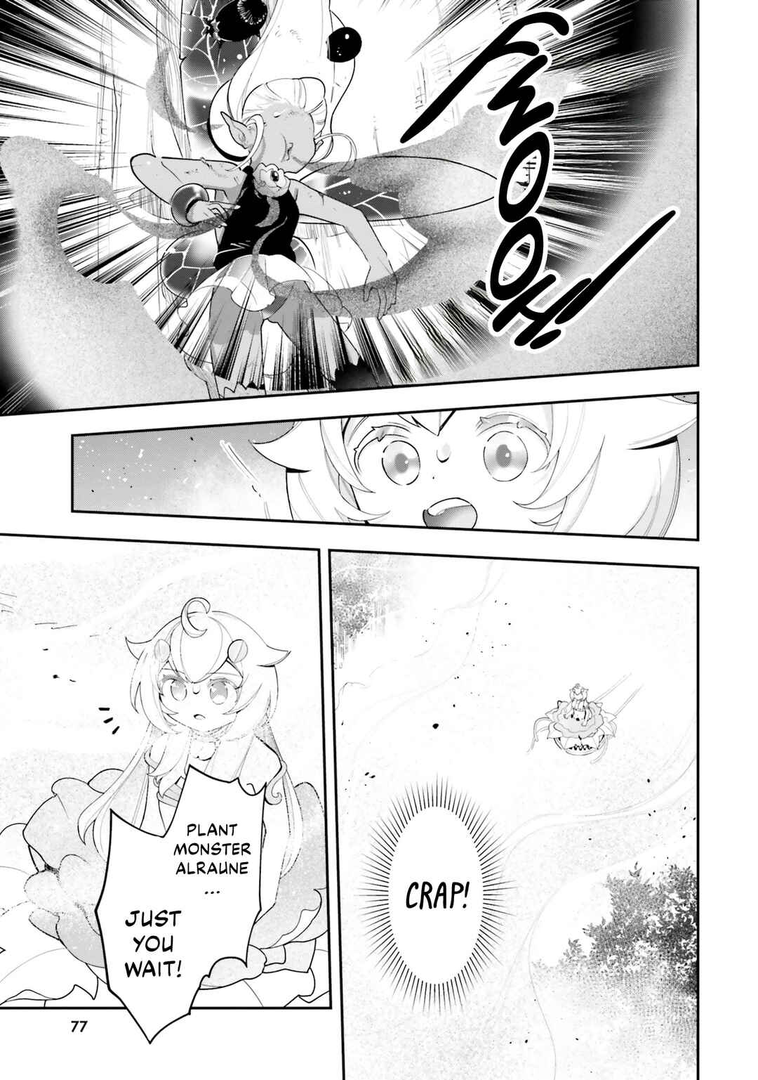 Page 18 Chapter 23 Shokubutsu Monster Musume Nikki ~Seijo datta Watashi ga Uragirareta Hate ni Aruraune ni Tensei Shite Shimatta node, kore kara wa Kougousei wo Shinagara Shizuka ni Shokubutsu Life wo Sugoshimasu~