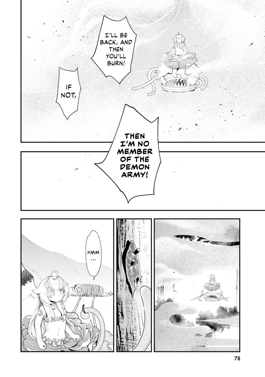 Page 19 Chapter 23 Shokubutsu Monster Musume Nikki ~Seijo datta Watashi ga Uragirareta Hate ni Aruraune ni Tensei Shite Shimatta node, kore kara wa Kougousei wo Shinagara Shizuka ni Shokubutsu Life wo Sugoshimasu~