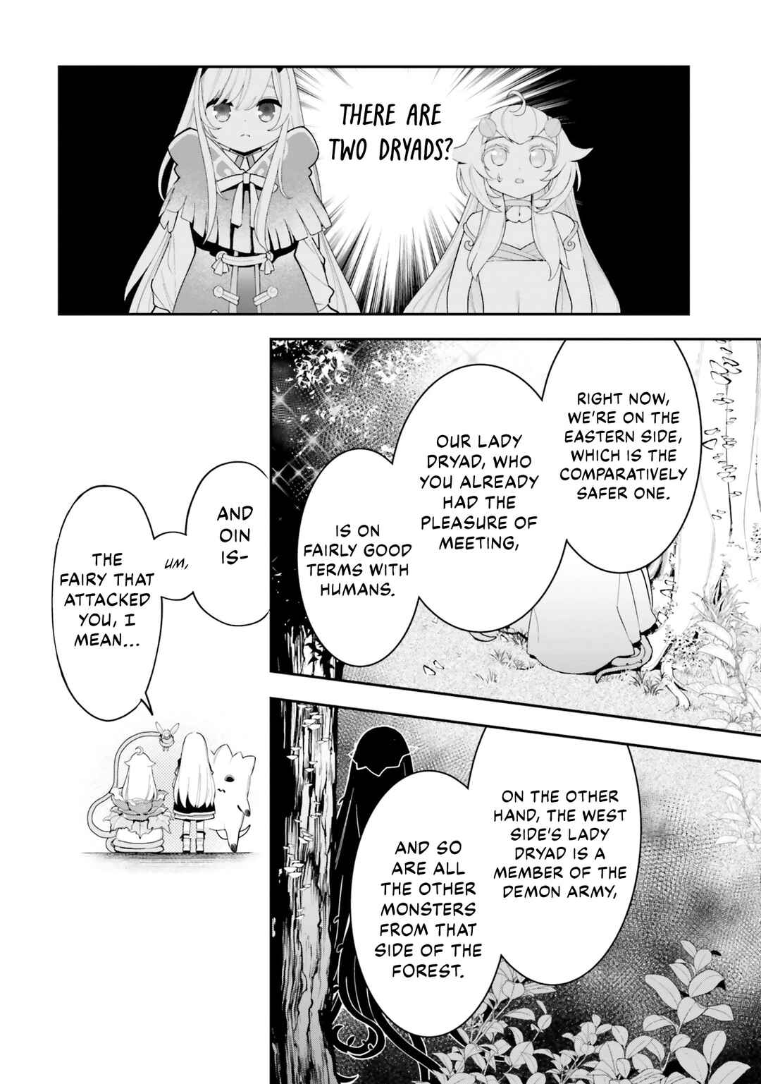 Page 23 Chapter 23 Shokubutsu Monster Musume Nikki ~Seijo datta Watashi ga Uragirareta Hate ni Aruraune ni Tensei Shite Shimatta node, kore kara wa Kougousei wo Shinagara Shizuka ni Shokubutsu Life wo Sugoshimasu~