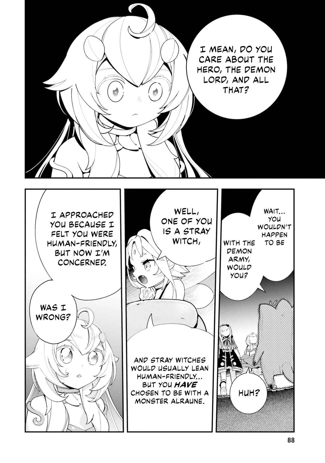 Page 29 Chapter 23 Shokubutsu Monster Musume Nikki ~Seijo datta Watashi ga Uragirareta Hate ni Aruraune ni Tensei Shite Shimatta node, kore kara wa Kougousei wo Shinagara Shizuka ni Shokubutsu Life wo Sugoshimasu~