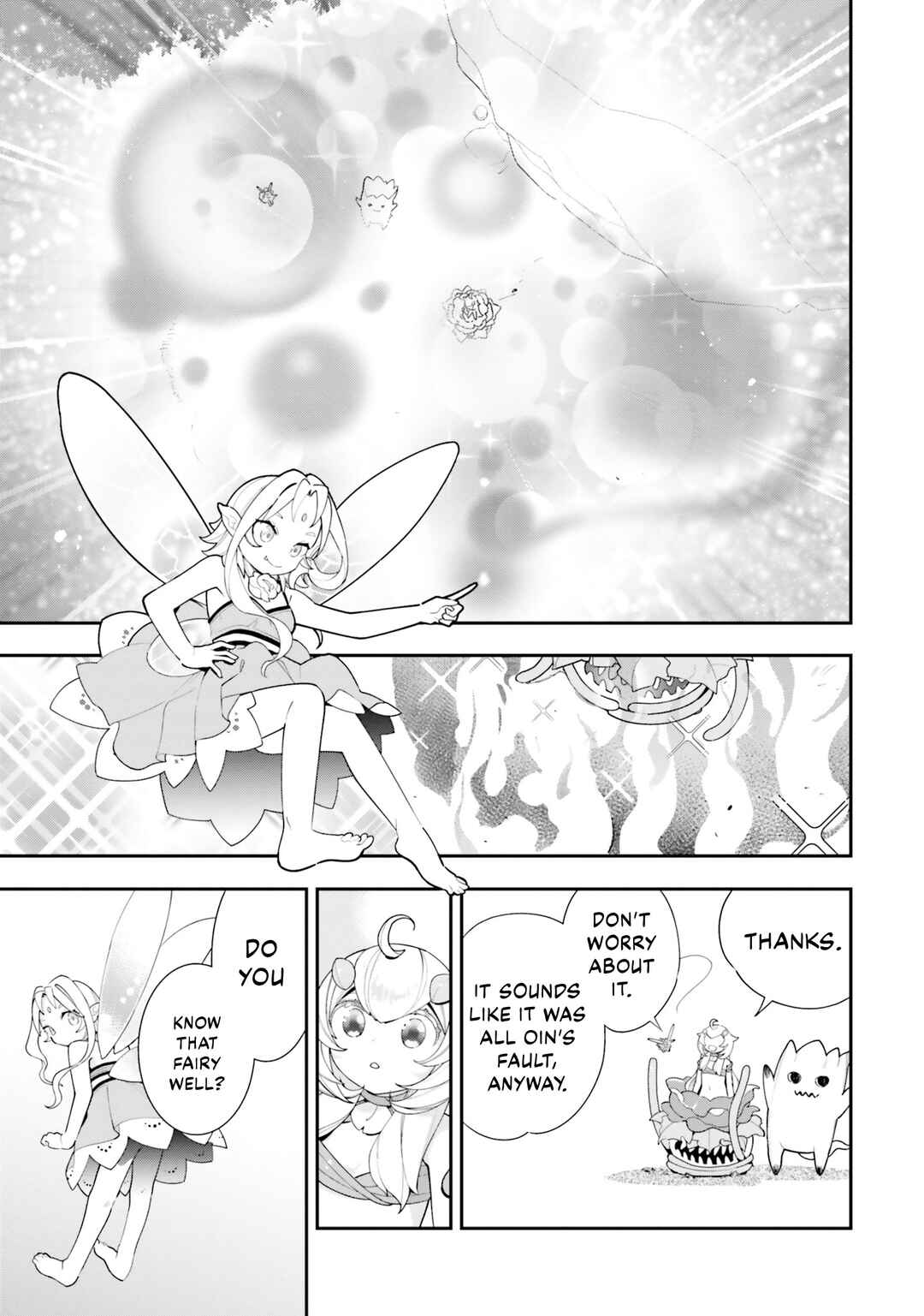 Page 34 Chapter 23 Shokubutsu Monster Musume Nikki ~Seijo datta Watashi ga Uragirareta Hate ni Aruraune ni Tensei Shite Shimatta node, kore kara wa Kougousei wo Shinagara Shizuka ni Shokubutsu Life wo Sugoshimasu~