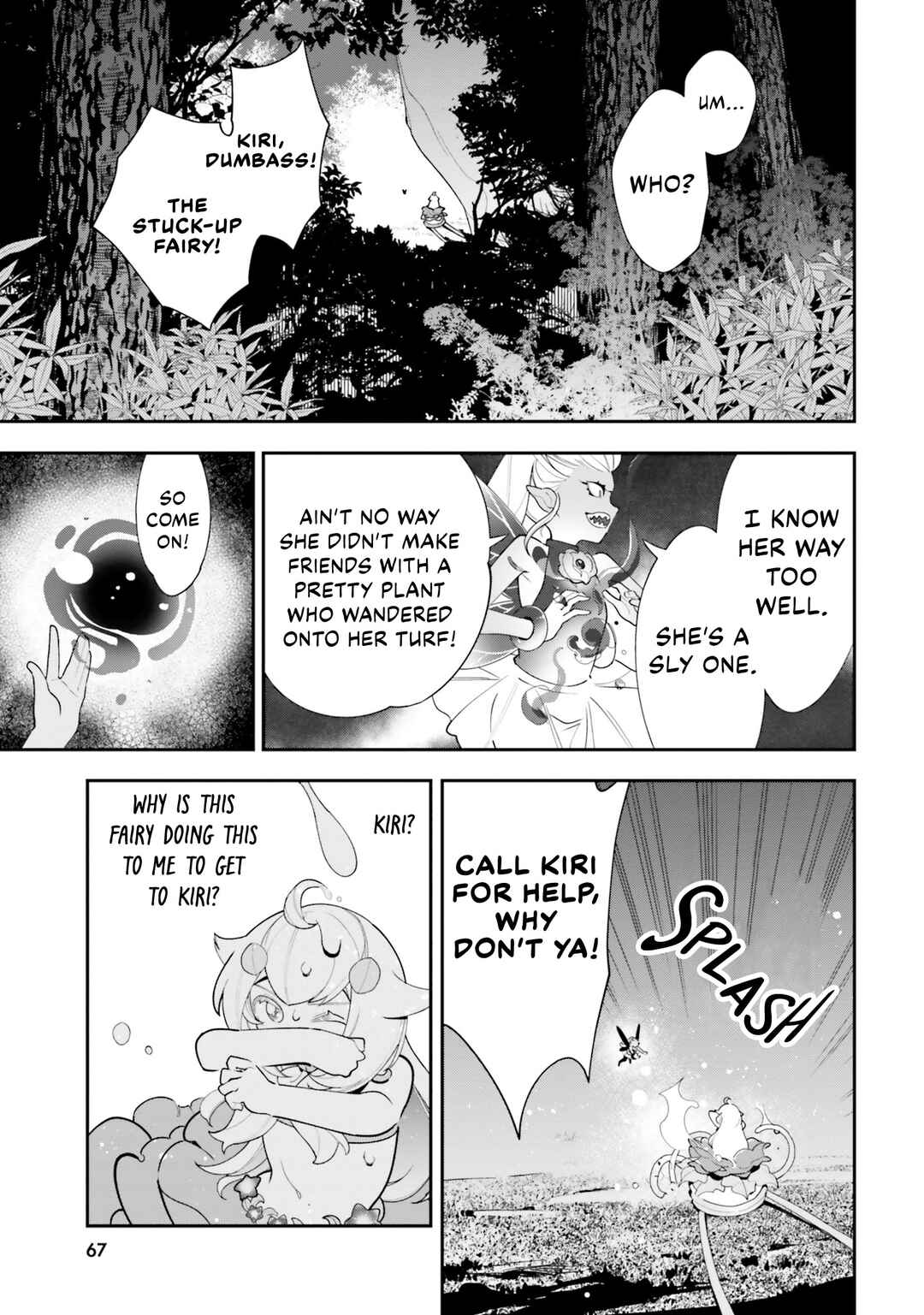 Page 8 Chapter 23 Shokubutsu Monster Musume Nikki ~Seijo datta Watashi ga Uragirareta Hate ni Aruraune ni Tensei Shite Shimatta node, kore kara wa Kougousei wo Shinagara Shizuka ni Shokubutsu Life wo Sugoshimasu~