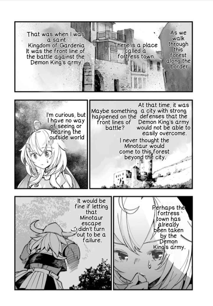Page 13 Chapter 12 Shokubutsu Monster Musume Nikki ~Seijo datta Watashi ga Uragirareta Hate ni Aruraune ni Tensei Shite Shimatta node, kore kara wa Kougousei wo Shinagara Shizuka ni Shokubutsu Life wo Sugoshimasu~