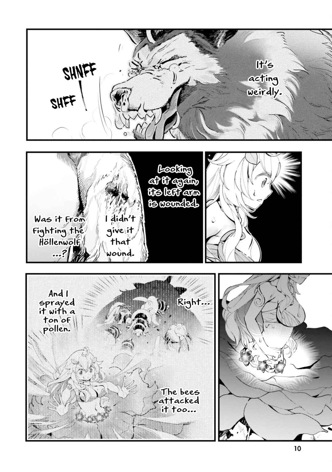 Page 10 Chapter 6 Shokubutsu Monster Musume Nikki ~Seijo datta Watashi ga Uragirareta Hate ni Aruraune ni Tensei Shite Shimatta node, kore kara wa Kougousei wo Shinagara Shizuka ni Shokubutsu Life wo Sugoshimasu~