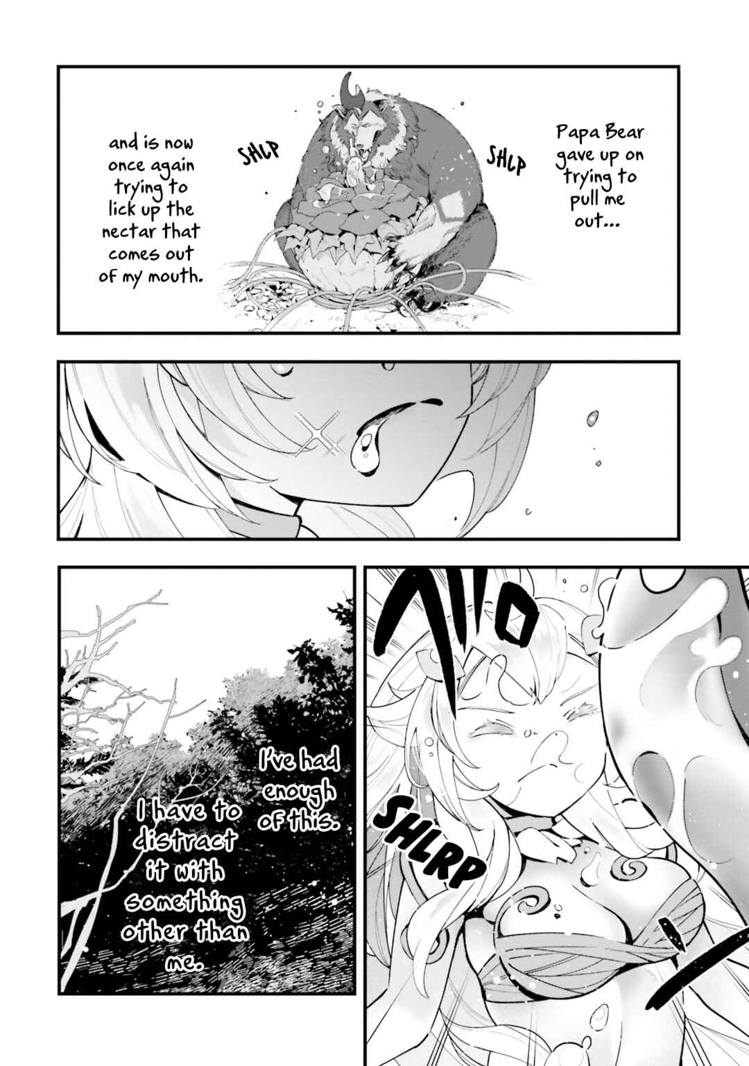 Page 12 Chapter 6 Shokubutsu Monster Musume Nikki ~Seijo datta Watashi ga Uragirareta Hate ni Aruraune ni Tensei Shite Shimatta node, kore kara wa Kougousei wo Shinagara Shizuka ni Shokubutsu Life wo Sugoshimasu~
