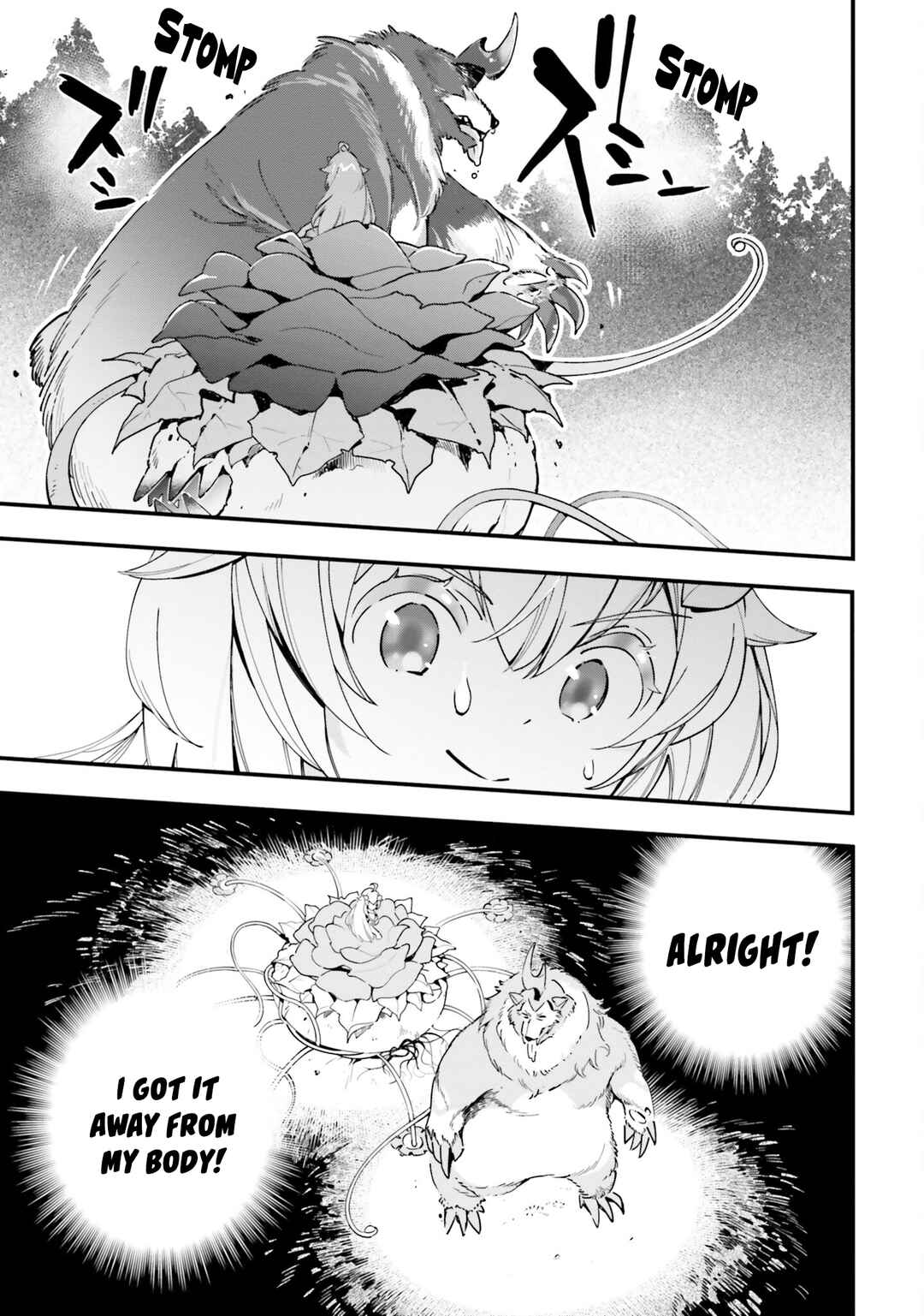 Page 19 Chapter 6 Shokubutsu Monster Musume Nikki ~Seijo datta Watashi ga Uragirareta Hate ni Aruraune ni Tensei Shite Shimatta node, kore kara wa Kougousei wo Shinagara Shizuka ni Shokubutsu Life wo Sugoshimasu~
