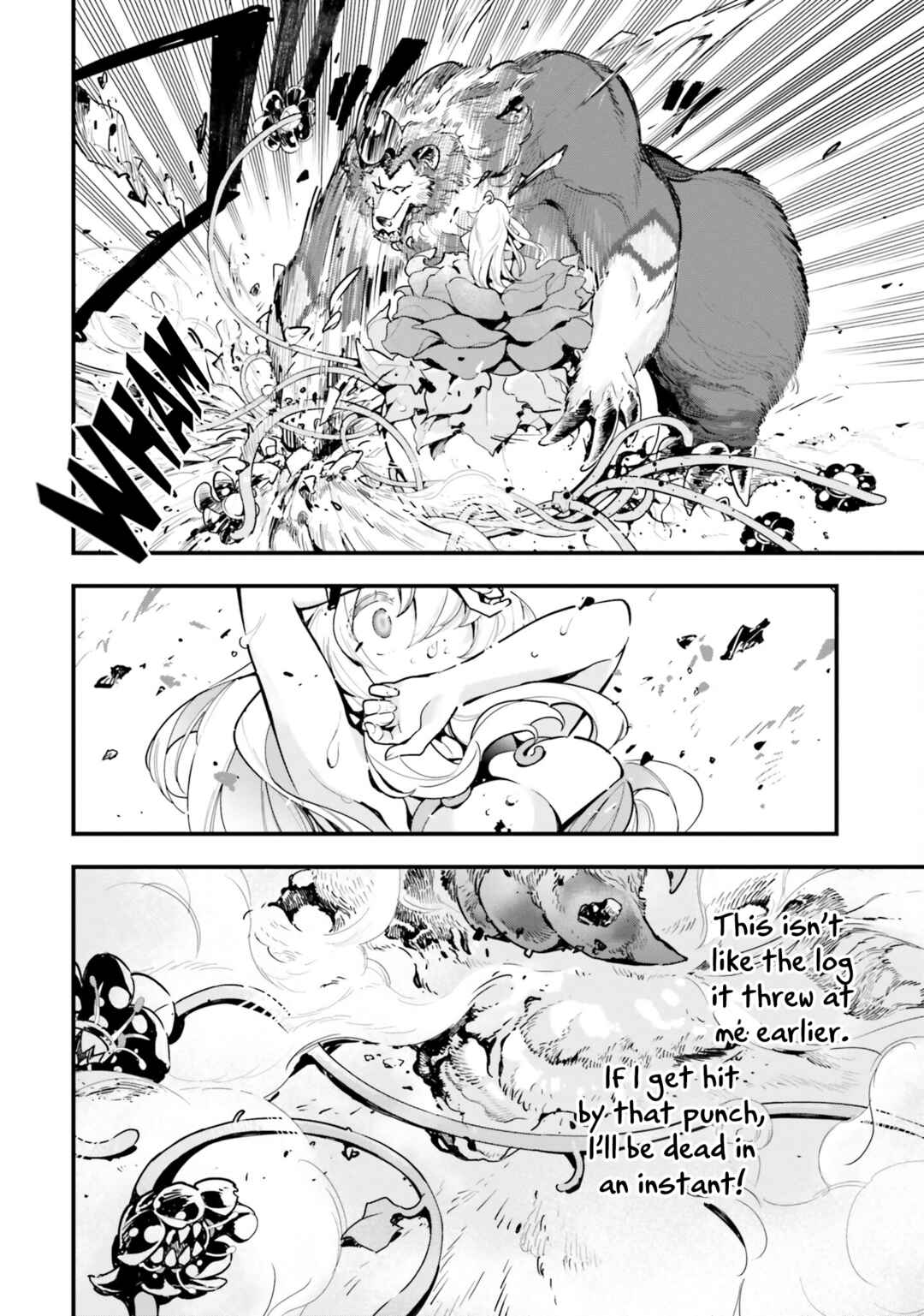 Page 8 Chapter 6 Shokubutsu Monster Musume Nikki ~Seijo datta Watashi ga Uragirareta Hate ni Aruraune ni Tensei Shite Shimatta node, kore kara wa Kougousei wo Shinagara Shizuka ni Shokubutsu Life wo Sugoshimasu~