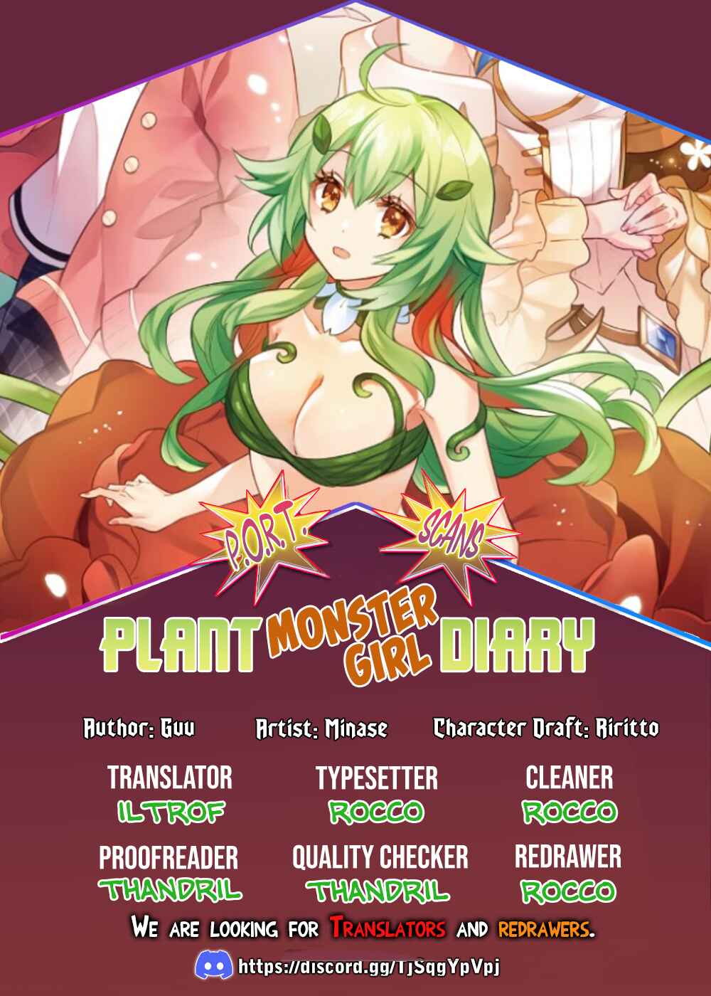 Page 1 Chapter 11 Shokubutsu Monster Musume Nikki ~Seijo datta Watashi ga Uragirareta Hate ni Aruraune ni Tensei Shite Shimatta node, kore kara wa Kougousei wo Shinagara Shizuka ni Shokubutsu Life wo Sugoshimasu~