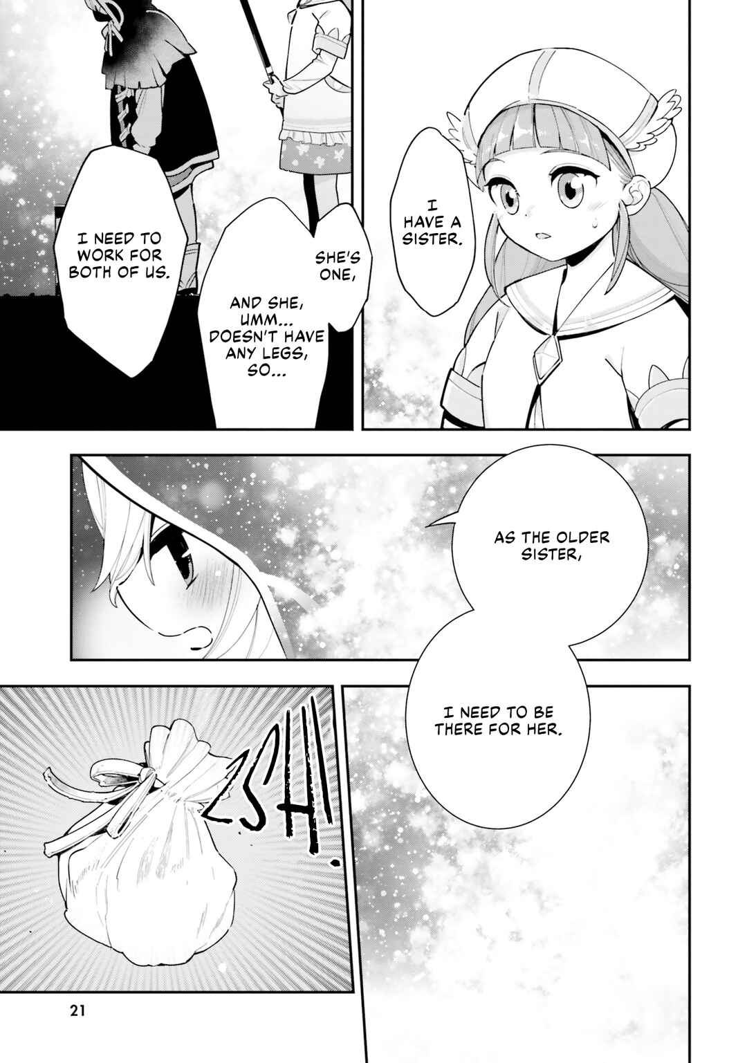 Page 20 Chapter 21 Shokubutsu Monster Musume Nikki ~Seijo datta Watashi ga Uragirareta Hate ni Aruraune ni Tensei Shite Shimatta node, kore kara wa Kougousei wo Shinagara Shizuka ni Shokubutsu Life wo Sugoshimasu~