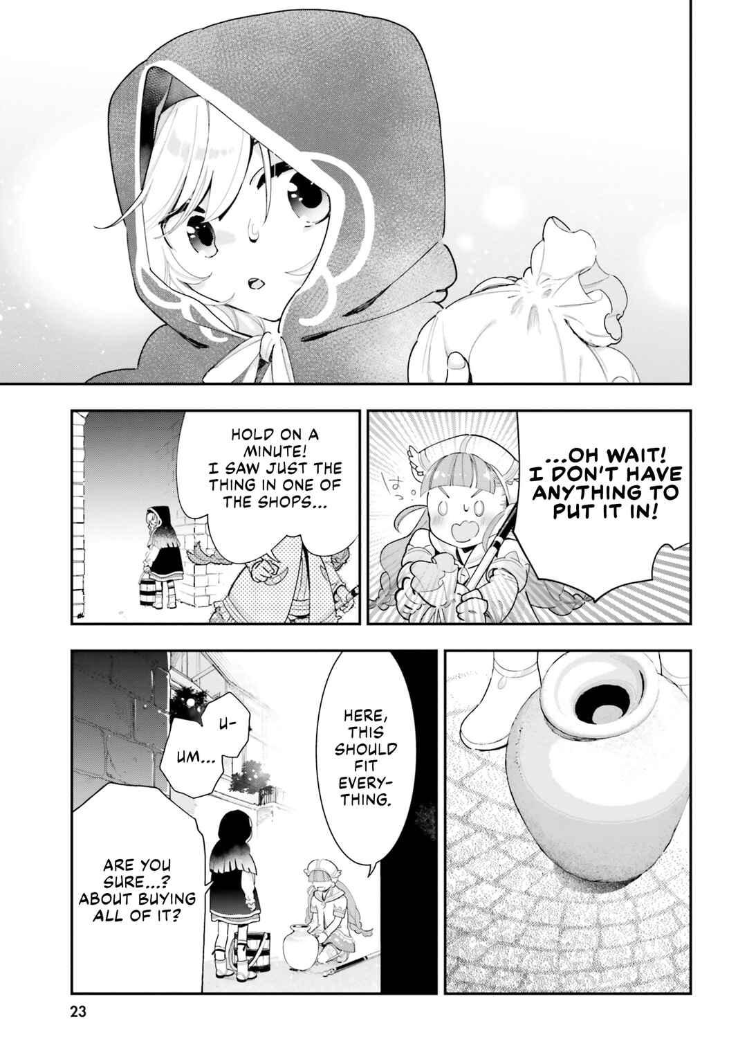 Page 22 Chapter 21 Shokubutsu Monster Musume Nikki ~Seijo datta Watashi ga Uragirareta Hate ni Aruraune ni Tensei Shite Shimatta node, kore kara wa Kougousei wo Shinagara Shizuka ni Shokubutsu Life wo Sugoshimasu~