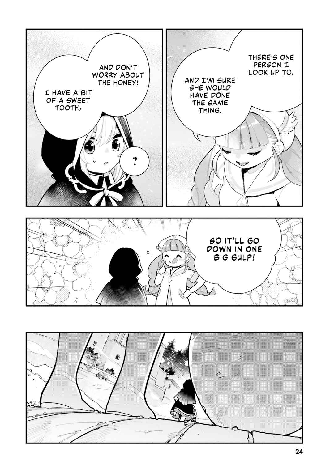 Page 23 Chapter 21 Shokubutsu Monster Musume Nikki ~Seijo datta Watashi ga Uragirareta Hate ni Aruraune ni Tensei Shite Shimatta node, kore kara wa Kougousei wo Shinagara Shizuka ni Shokubutsu Life wo Sugoshimasu~