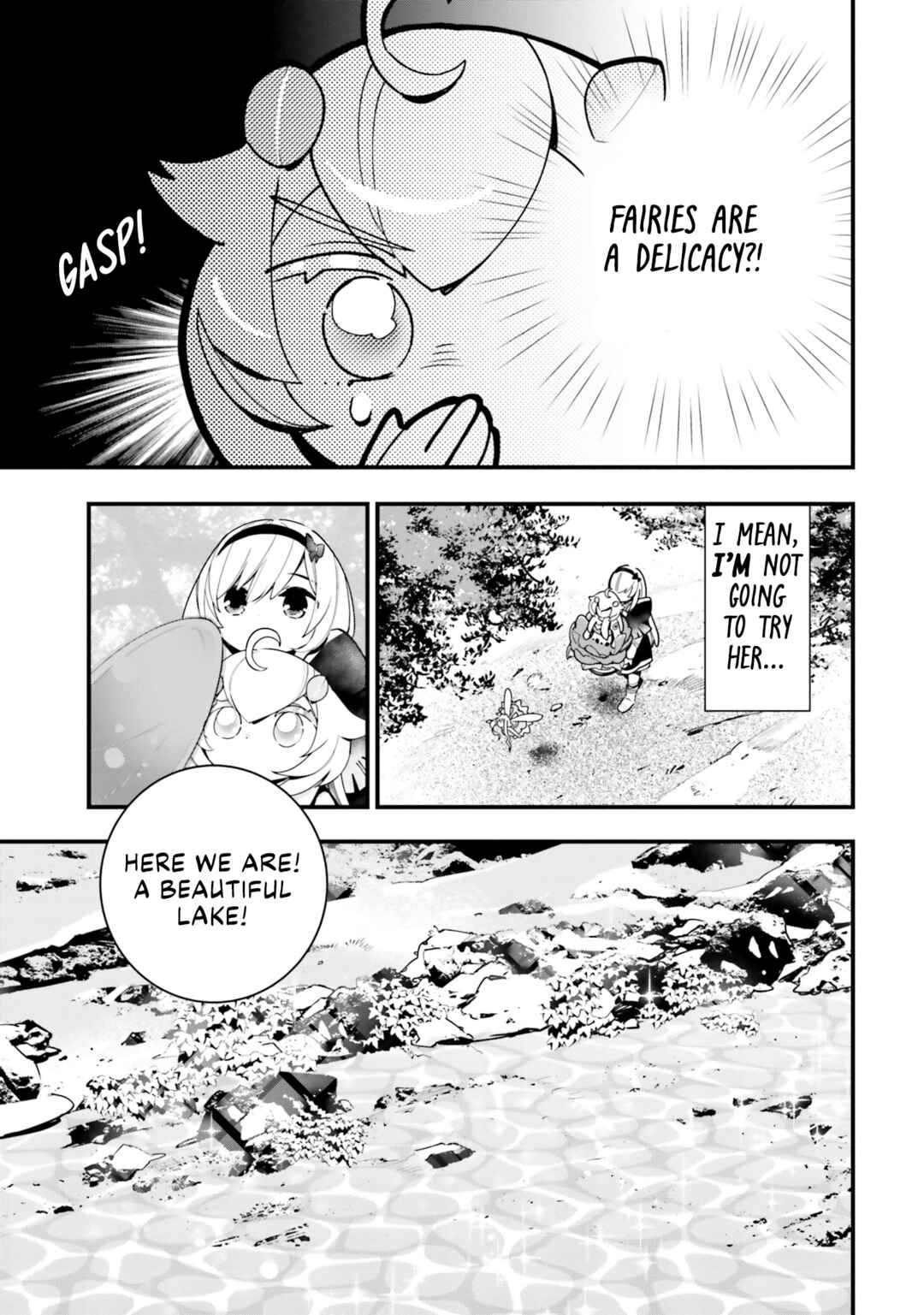 Page 18 Chapter 18 Shokubutsu Monster Musume Nikki ~Seijo datta Watashi ga Uragirareta Hate ni Aruraune ni Tensei Shite Shimatta node, kore kara wa Kougousei wo Shinagara Shizuka ni Shokubutsu Life wo Sugoshimasu~