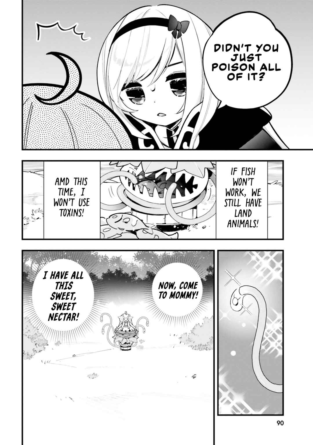 Page 25 Chapter 18 Shokubutsu Monster Musume Nikki ~Seijo datta Watashi ga Uragirareta Hate ni Aruraune ni Tensei Shite Shimatta node, kore kara wa Kougousei wo Shinagara Shizuka ni Shokubutsu Life wo Sugoshimasu~