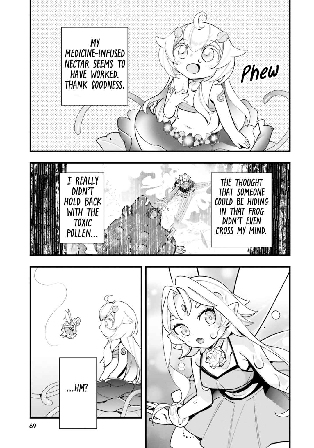 Page 4 Chapter 18 Shokubutsu Monster Musume Nikki ~Seijo datta Watashi ga Uragirareta Hate ni Aruraune ni Tensei Shite Shimatta node, kore kara wa Kougousei wo Shinagara Shizuka ni Shokubutsu Life wo Sugoshimasu~