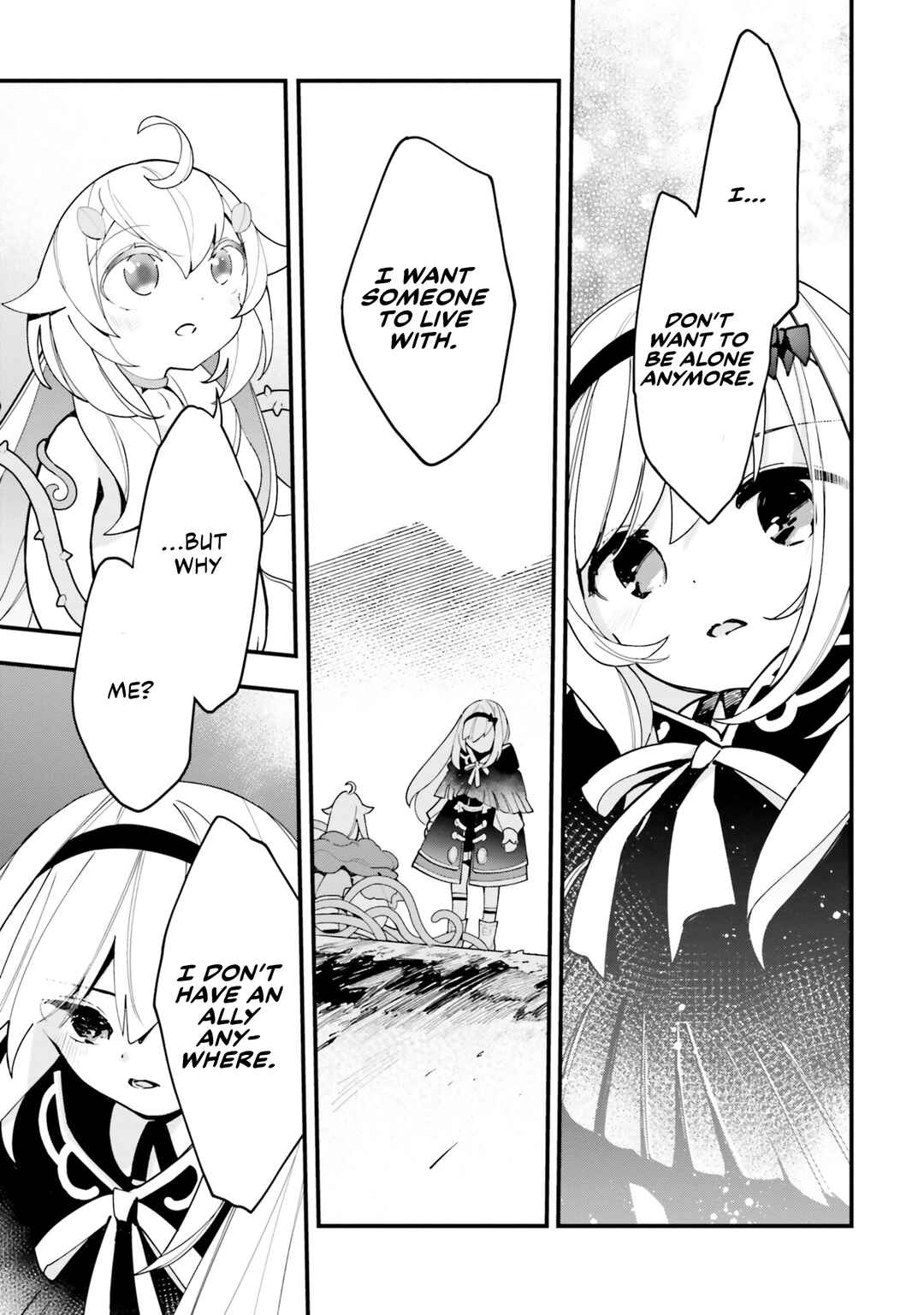 Page 18 Chapter 15 Shokubutsu Monster Musume Nikki ~Seijo datta Watashi ga Uragirareta Hate ni Aruraune ni Tensei Shite Shimatta node, kore kara wa Kougousei wo Shinagara Shizuka ni Shokubutsu Life wo Sugoshimasu~