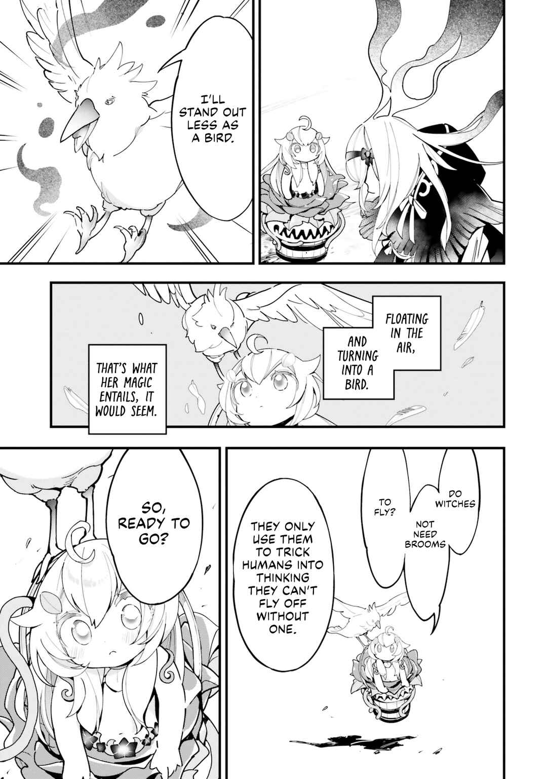 Page 28 Chapter 15 Shokubutsu Monster Musume Nikki ~Seijo datta Watashi ga Uragirareta Hate ni Aruraune ni Tensei Shite Shimatta node, kore kara wa Kougousei wo Shinagara Shizuka ni Shokubutsu Life wo Sugoshimasu~