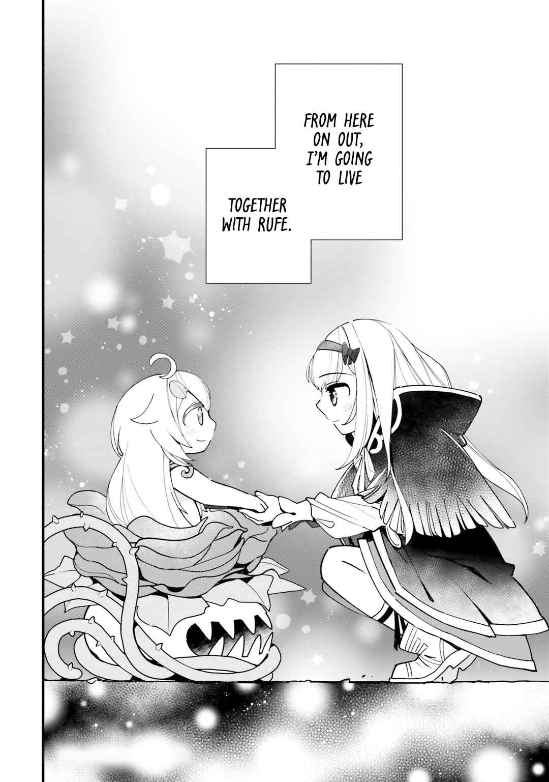 Page 33 Chapter 15 Shokubutsu Monster Musume Nikki ~Seijo datta Watashi ga Uragirareta Hate ni Aruraune ni Tensei Shite Shimatta node, kore kara wa Kougousei wo Shinagara Shizuka ni Shokubutsu Life wo Sugoshimasu~