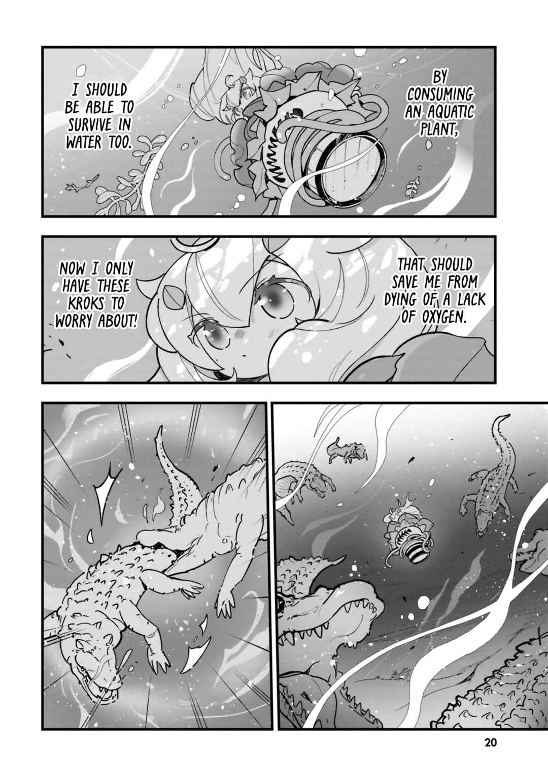 Page 19 Chapter 16 Shokubutsu Monster Musume Nikki ~Seijo datta Watashi ga Uragirareta Hate ni Aruraune ni Tensei Shite Shimatta node, kore kara wa Kougousei wo Shinagara Shizuka ni Shokubutsu Life wo Sugoshimasu~