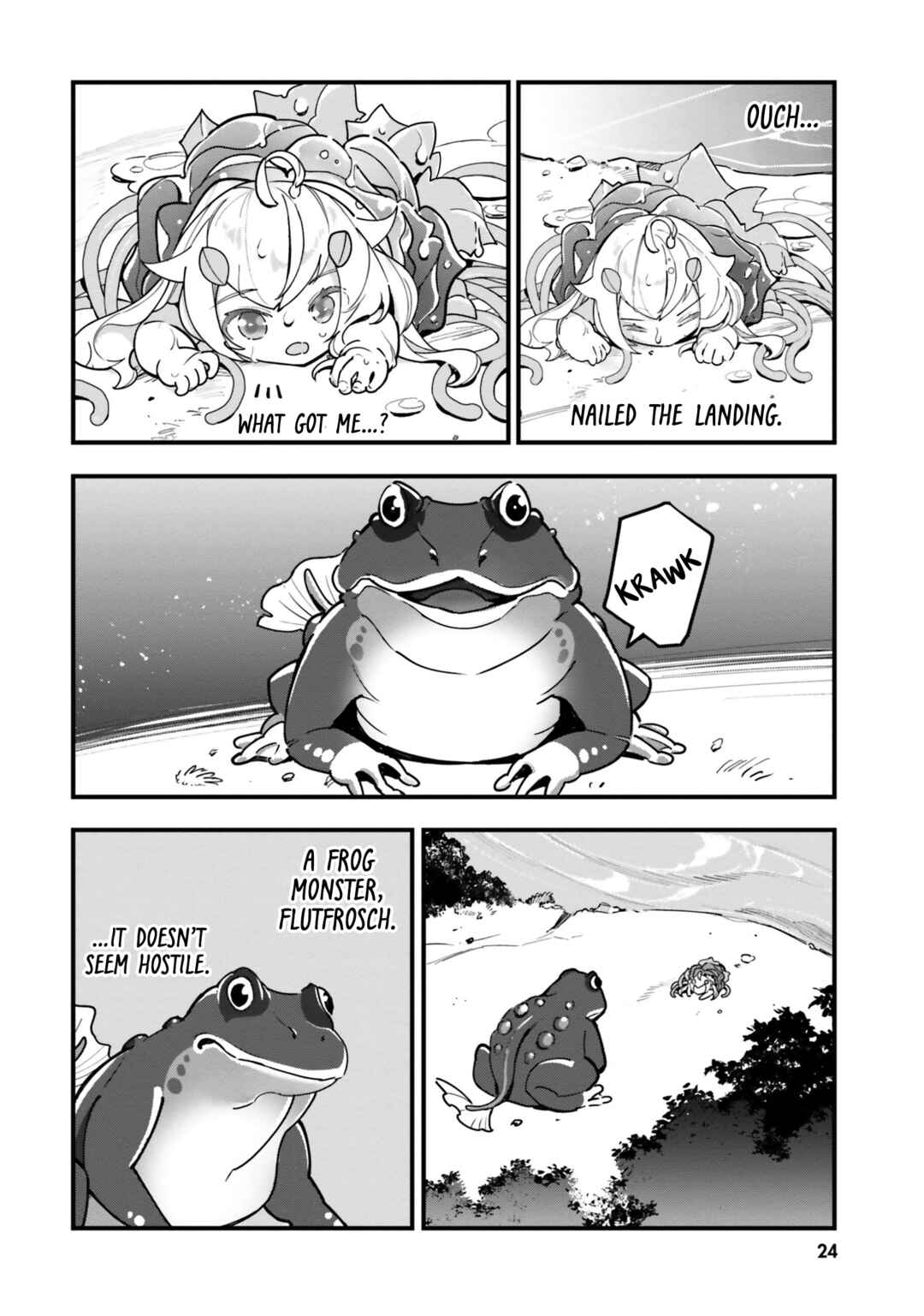 Page 23 Chapter 16 Shokubutsu Monster Musume Nikki ~Seijo datta Watashi ga Uragirareta Hate ni Aruraune ni Tensei Shite Shimatta node, kore kara wa Kougousei wo Shinagara Shizuka ni Shokubutsu Life wo Sugoshimasu~