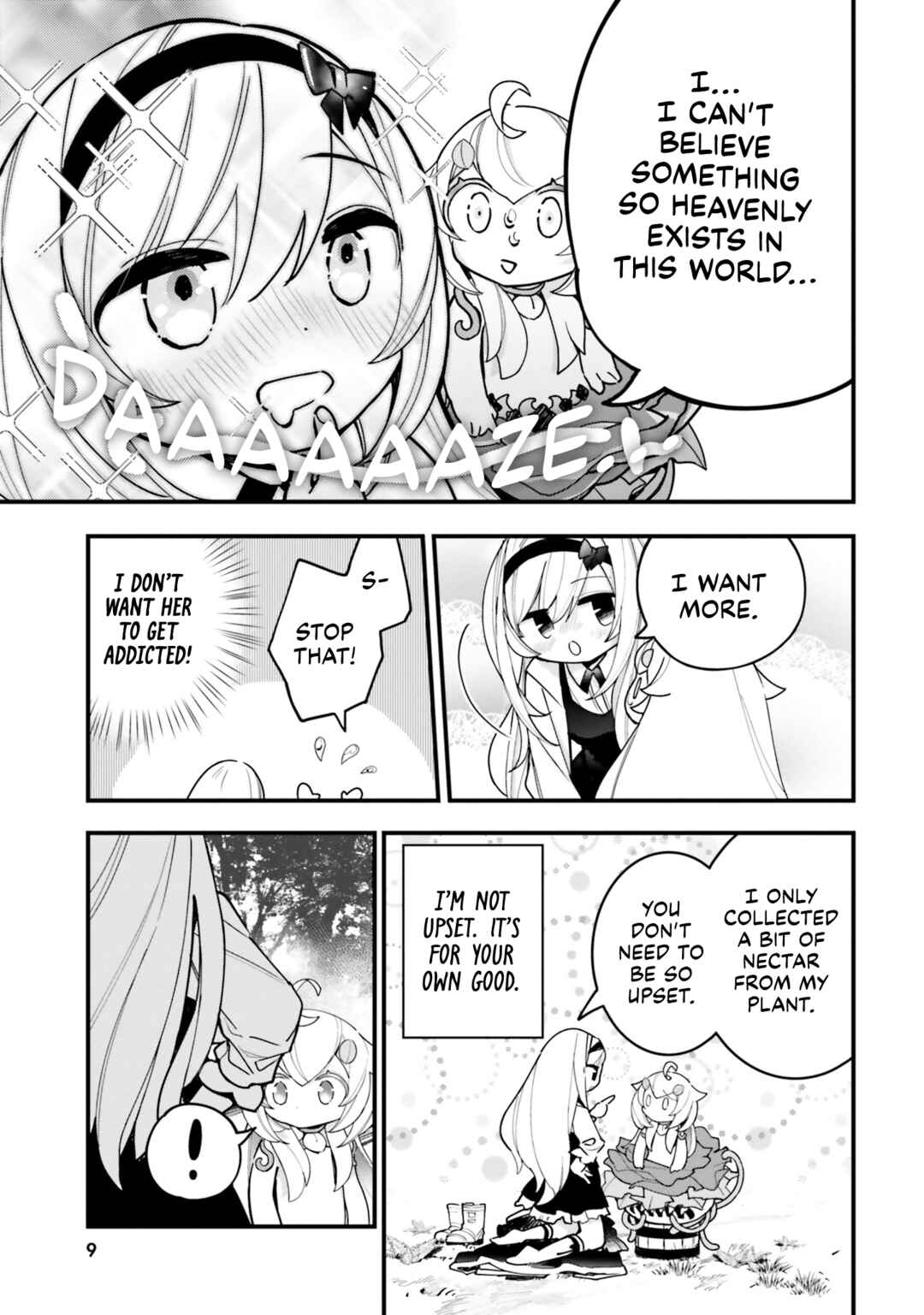 Page 8 Chapter 16 Shokubutsu Monster Musume Nikki ~Seijo datta Watashi ga Uragirareta Hate ni Aruraune ni Tensei Shite Shimatta node, kore kara wa Kougousei wo Shinagara Shizuka ni Shokubutsu Life wo Sugoshimasu~