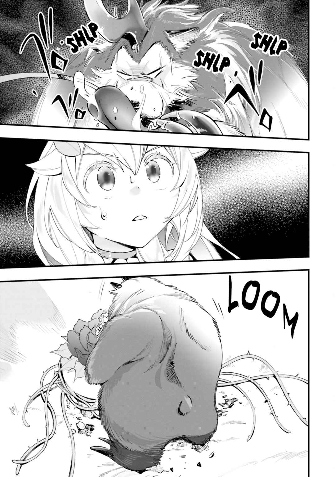 Page 27 Chapter 8 Shokubutsu Monster Musume Nikki ~Seijo datta Watashi ga Uragirareta Hate ni Aruraune ni Tensei Shite Shimatta node, kore kara wa Kougousei wo Shinagara Shizuka ni Shokubutsu Life wo Sugoshimasu~
