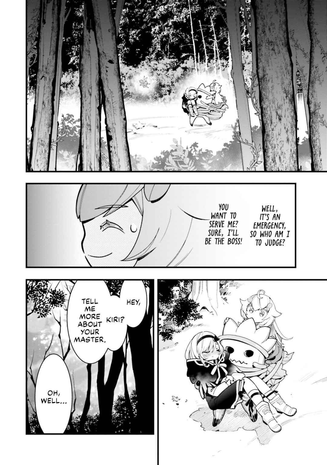 Page 13 Chapter 19 Shokubutsu Monster Musume Nikki ~Seijo datta Watashi ga Uragirareta Hate ni Aruraune ni Tensei Shite Shimatta node, kore kara wa Kougousei wo Shinagara Shizuka ni Shokubutsu Life wo Sugoshimasu~