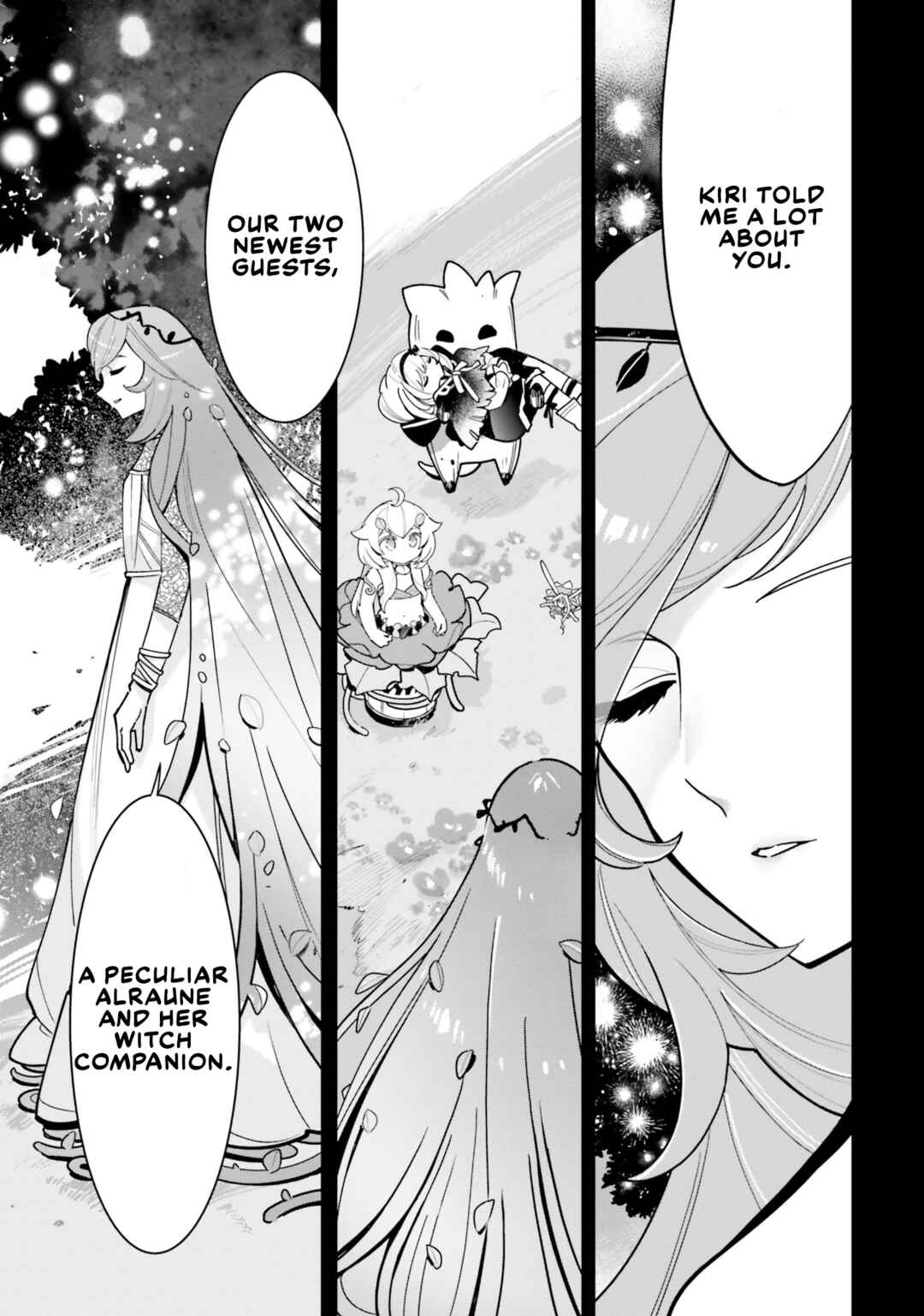 Page 22 Chapter 19 Shokubutsu Monster Musume Nikki ~Seijo datta Watashi ga Uragirareta Hate ni Aruraune ni Tensei Shite Shimatta node, kore kara wa Kougousei wo Shinagara Shizuka ni Shokubutsu Life wo Sugoshimasu~