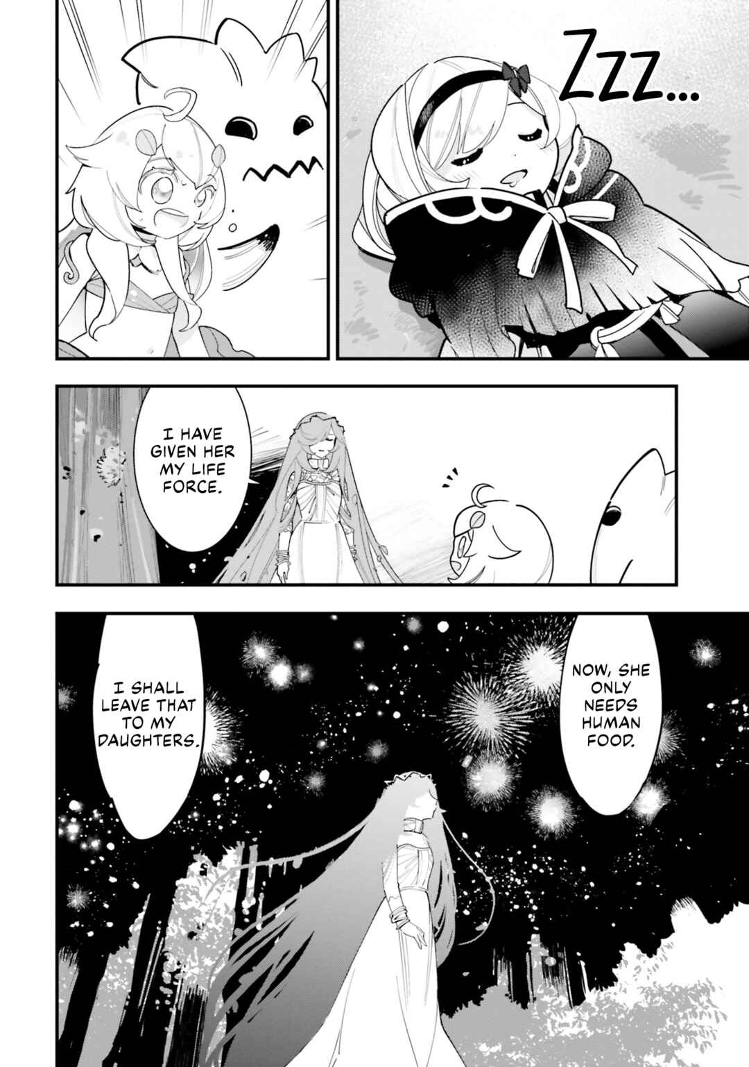 Page 25 Chapter 19 Shokubutsu Monster Musume Nikki ~Seijo datta Watashi ga Uragirareta Hate ni Aruraune ni Tensei Shite Shimatta node, kore kara wa Kougousei wo Shinagara Shizuka ni Shokubutsu Life wo Sugoshimasu~