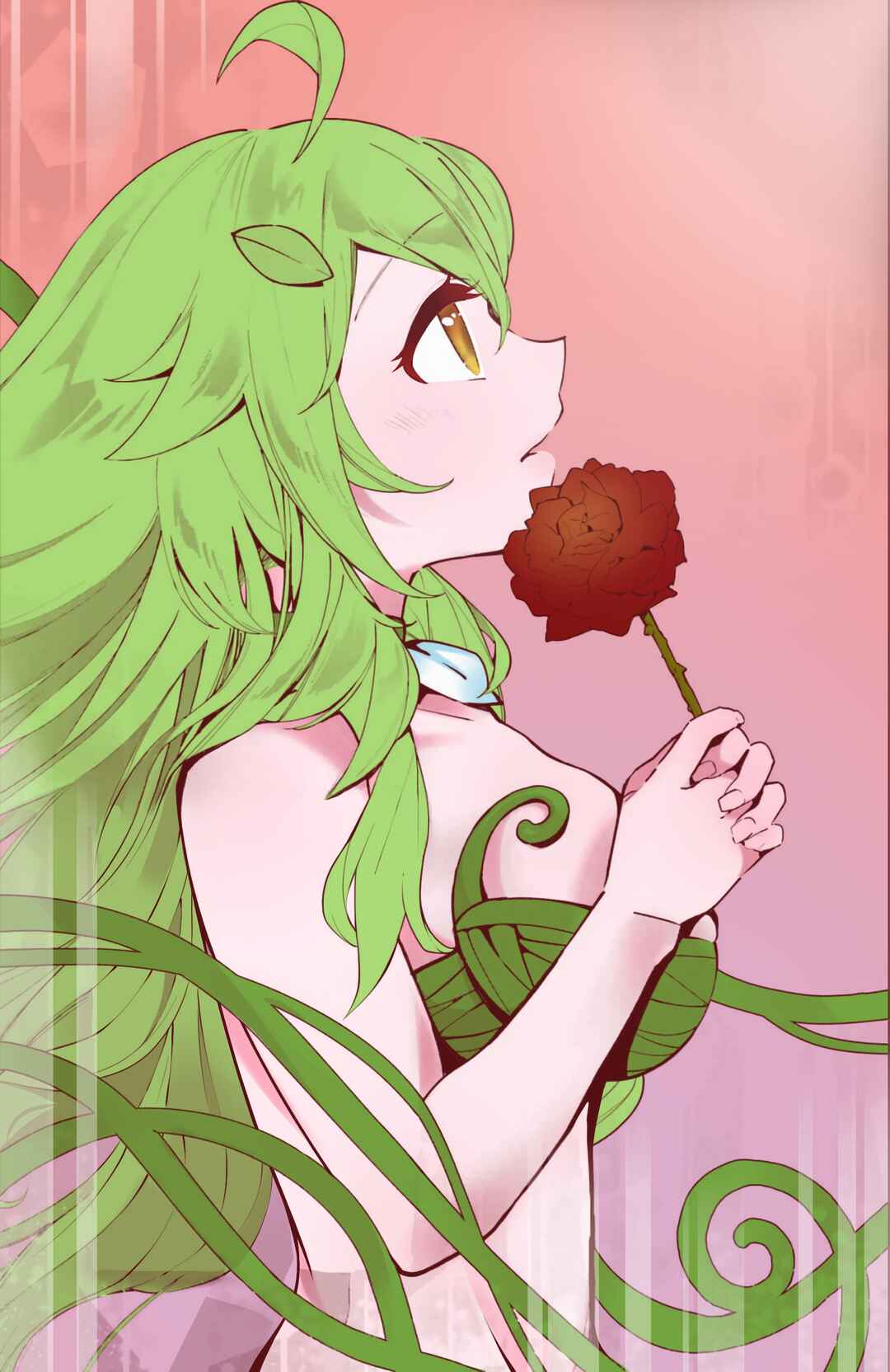 Page 37 Chapter 19 Shokubutsu Monster Musume Nikki ~Seijo datta Watashi ga Uragirareta Hate ni Aruraune ni Tensei Shite Shimatta node, kore kara wa Kougousei wo Shinagara Shizuka ni Shokubutsu Life wo Sugoshimasu~