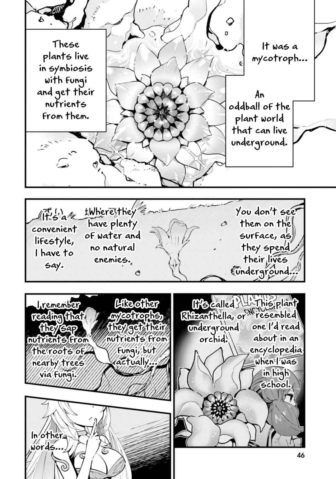 Page 15 Chapter 7 Shokubutsu Monster Musume Nikki ~Seijo datta Watashi ga Uragirareta Hate ni Aruraune ni Tensei Shite Shimatta node, kore kara wa Kougousei wo Shinagara Shizuka ni Shokubutsu Life wo Sugoshimasu~