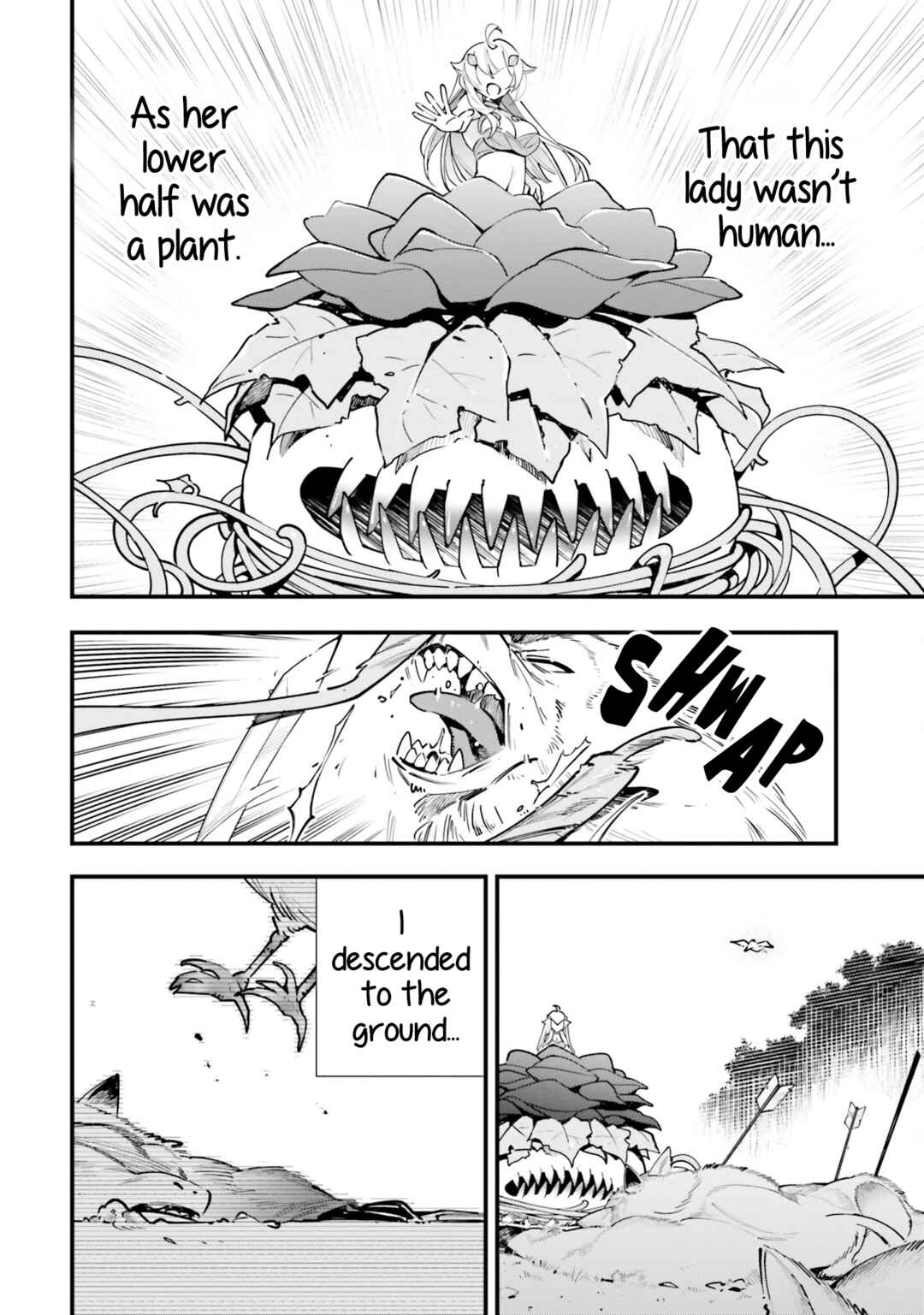 Page 7 Chapter 7 Shokubutsu Monster Musume Nikki ~Seijo datta Watashi ga Uragirareta Hate ni Aruraune ni Tensei Shite Shimatta node, kore kara wa Kougousei wo Shinagara Shizuka ni Shokubutsu Life wo Sugoshimasu~