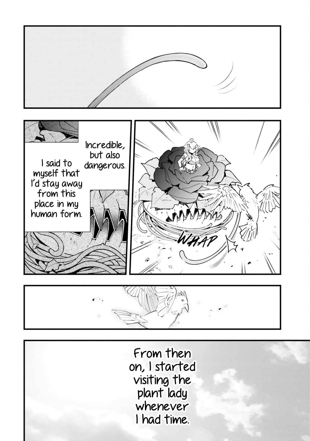 Page 9 Chapter 7 Shokubutsu Monster Musume Nikki ~Seijo datta Watashi ga Uragirareta Hate ni Aruraune ni Tensei Shite Shimatta node, kore kara wa Kougousei wo Shinagara Shizuka ni Shokubutsu Life wo Sugoshimasu~