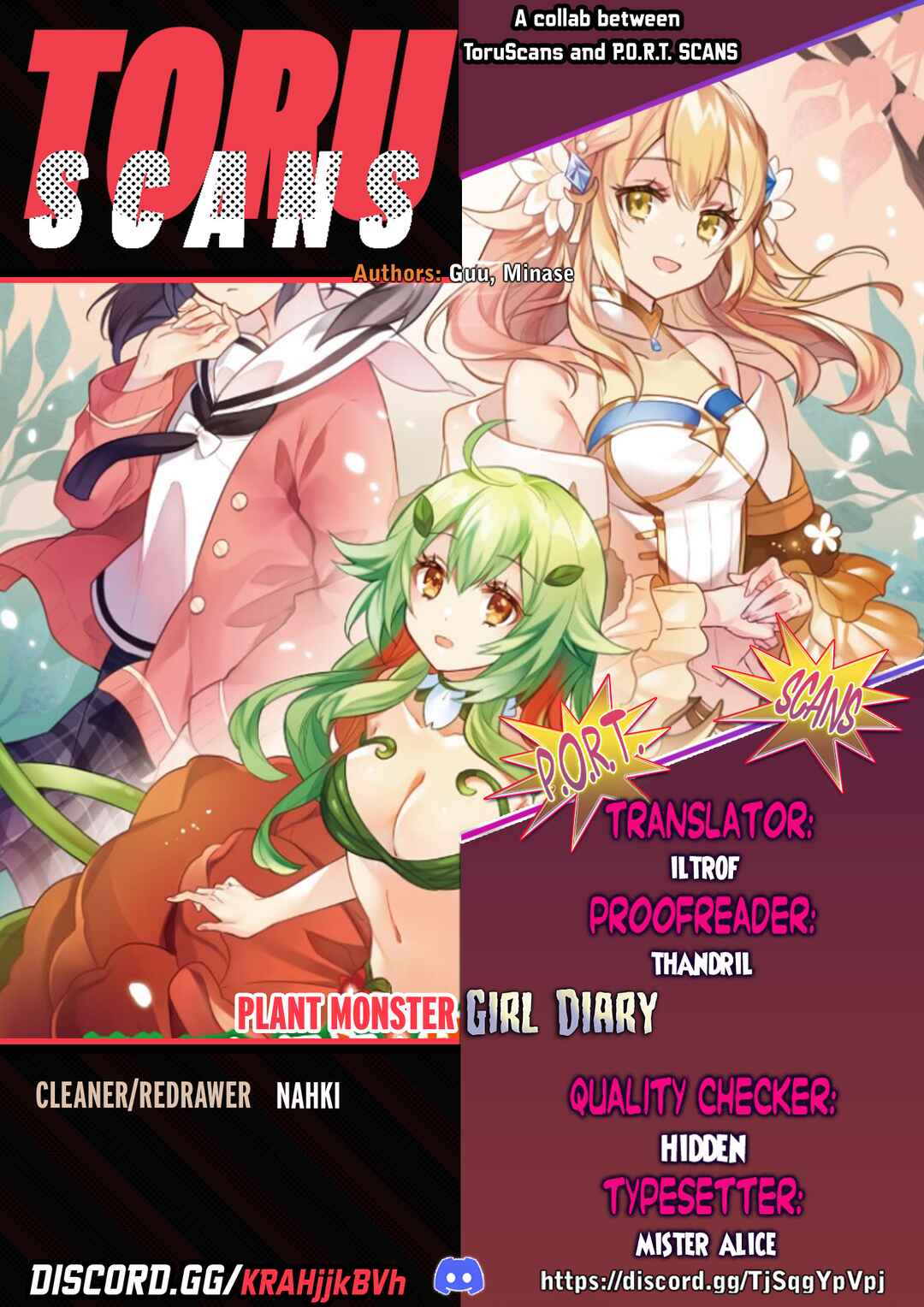 Page 1 Chapter 14 Shokubutsu Monster Musume Nikki ~Seijo datta Watashi ga Uragirareta Hate ni Aruraune ni Tensei Shite Shimatta node, kore kara wa Kougousei wo Shinagara Shizuka ni Shokubutsu Life wo Sugoshimasu~