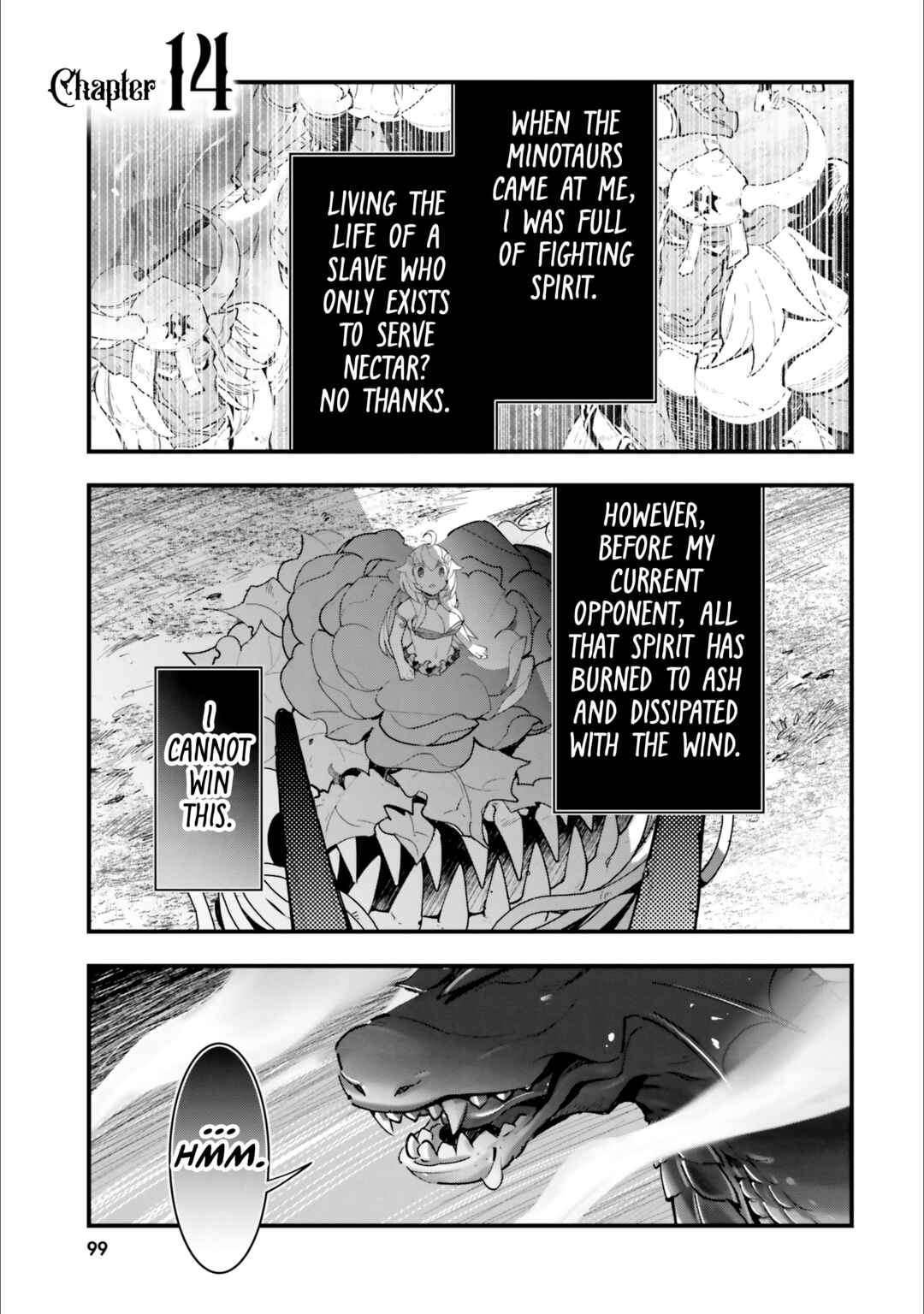Page 2 Chapter 14 Shokubutsu Monster Musume Nikki ~Seijo datta Watashi ga Uragirareta Hate ni Aruraune ni Tensei Shite Shimatta node, kore kara wa Kougousei wo Shinagara Shizuka ni Shokubutsu Life wo Sugoshimasu~