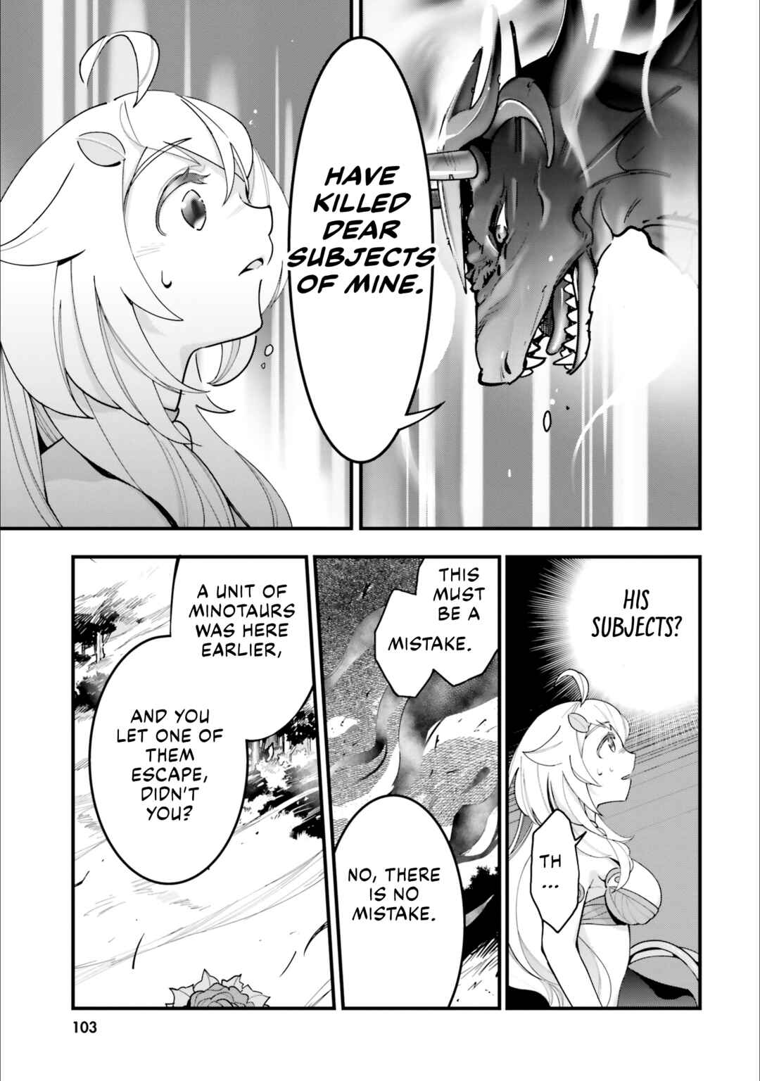 Page 6 Chapter 14 Shokubutsu Monster Musume Nikki ~Seijo datta Watashi ga Uragirareta Hate ni Aruraune ni Tensei Shite Shimatta node, kore kara wa Kougousei wo Shinagara Shizuka ni Shokubutsu Life wo Sugoshimasu~
