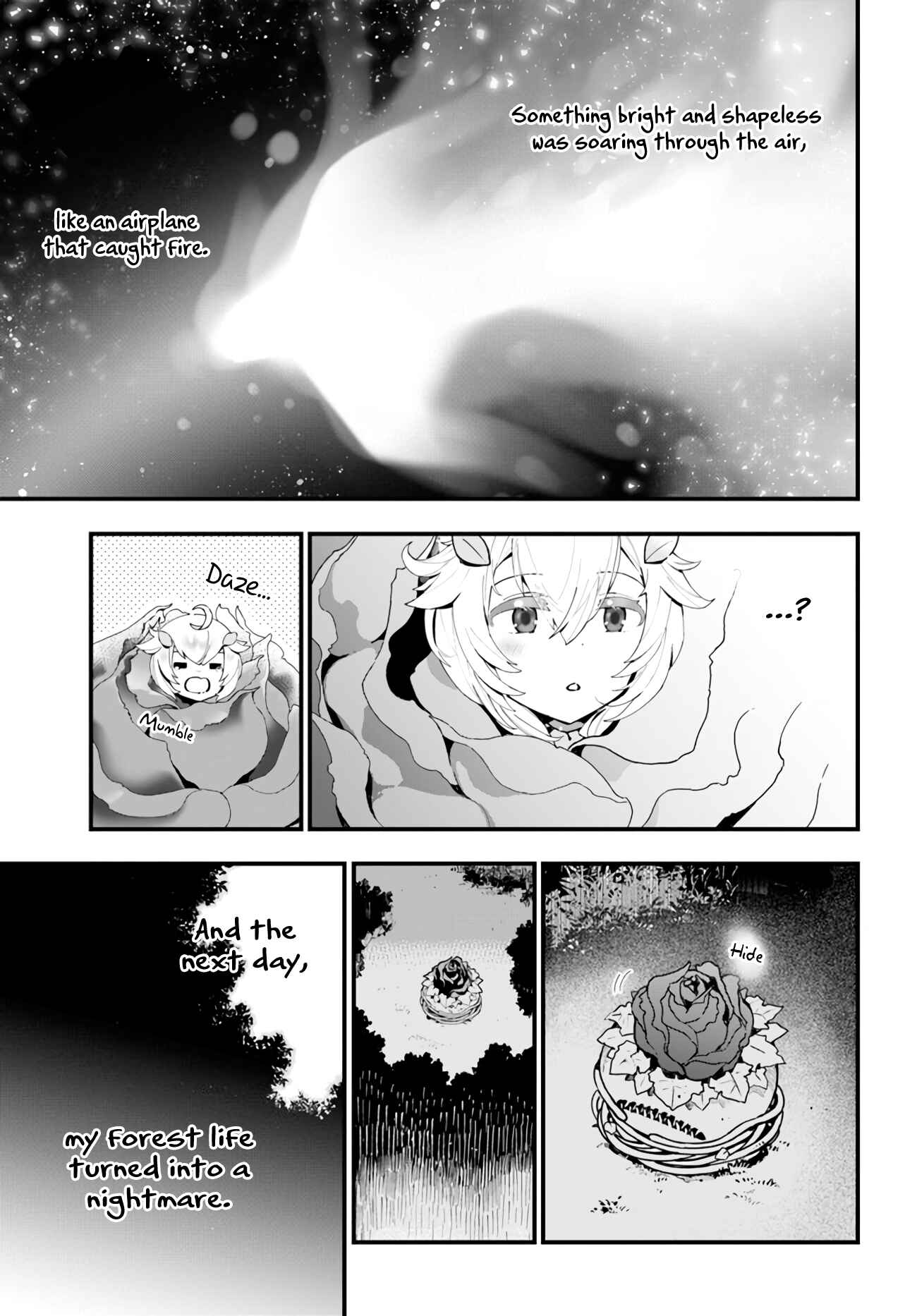 Page 12 Chapter 3 Shokubutsu Monster Musume Nikki ~Seijo datta Watashi ga Uragirareta Hate ni Aruraune ni Tensei Shite Shimatta node, kore kara wa Kougousei wo Shinagara Shizuka ni Shokubutsu Life wo Sugoshimasu~