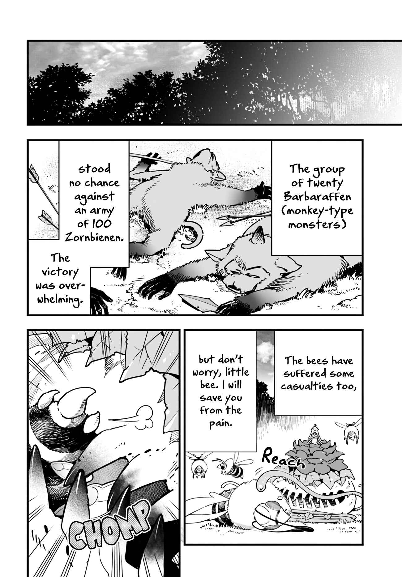 Page 5 Chapter 3 Shokubutsu Monster Musume Nikki ~Seijo datta Watashi ga Uragirareta Hate ni Aruraune ni Tensei Shite Shimatta node, kore kara wa Kougousei wo Shinagara Shizuka ni Shokubutsu Life wo Sugoshimasu~