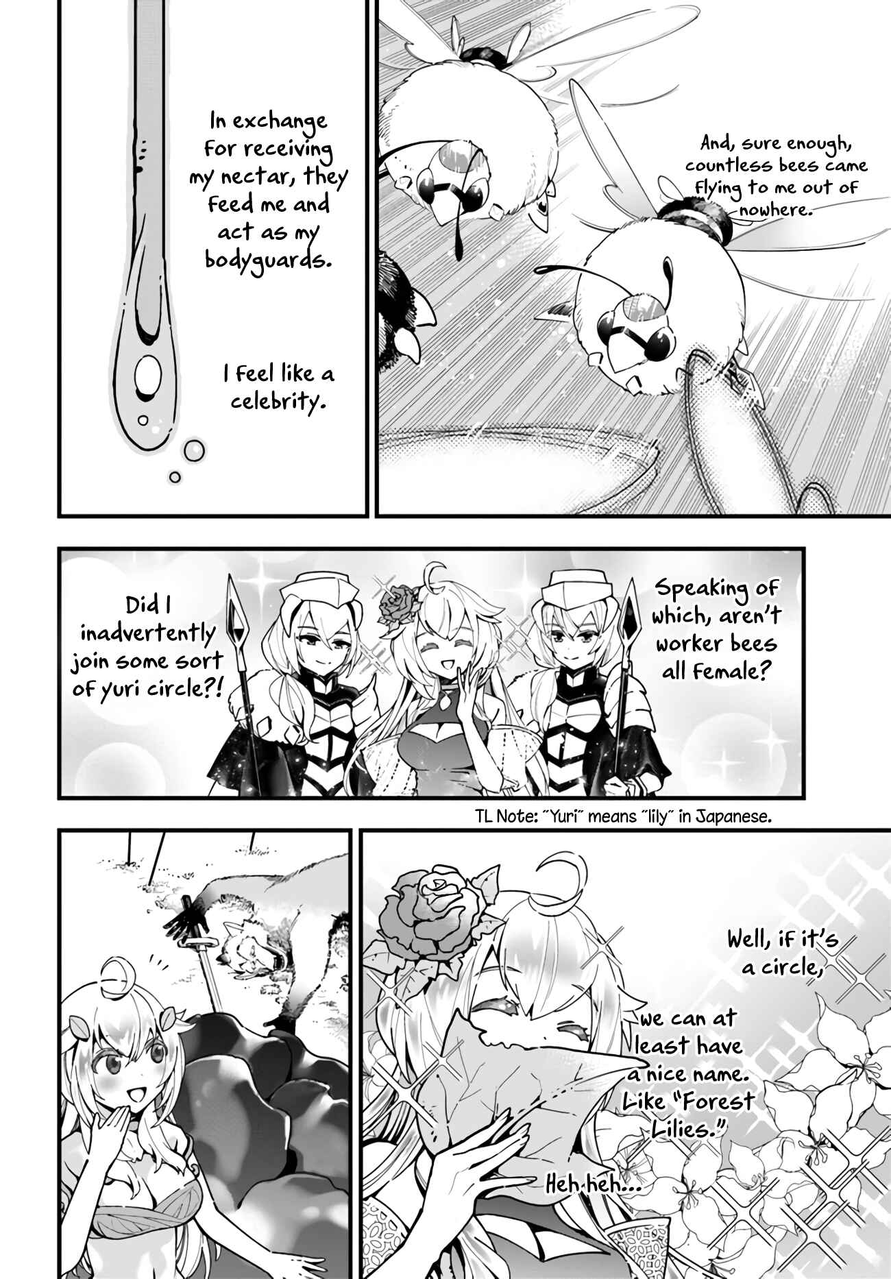 Page 7 Chapter 3 Shokubutsu Monster Musume Nikki ~Seijo datta Watashi ga Uragirareta Hate ni Aruraune ni Tensei Shite Shimatta node, kore kara wa Kougousei wo Shinagara Shizuka ni Shokubutsu Life wo Sugoshimasu~