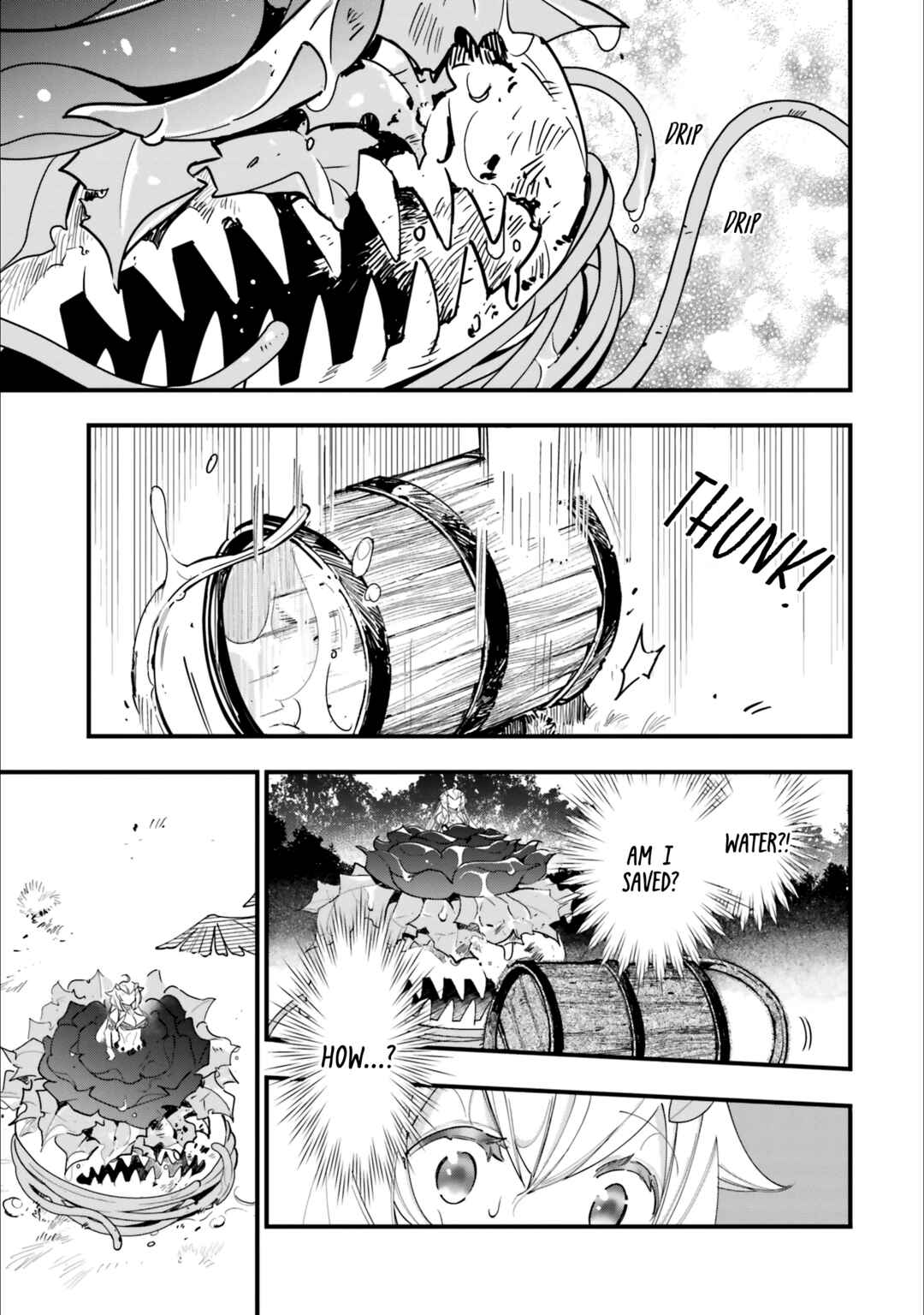 Page 14 Chapter 13 Shokubutsu Monster Musume Nikki ~Seijo datta Watashi ga Uragirareta Hate ni Aruraune ni Tensei Shite Shimatta node, kore kara wa Kougousei wo Shinagara Shizuka ni Shokubutsu Life wo Sugoshimasu~