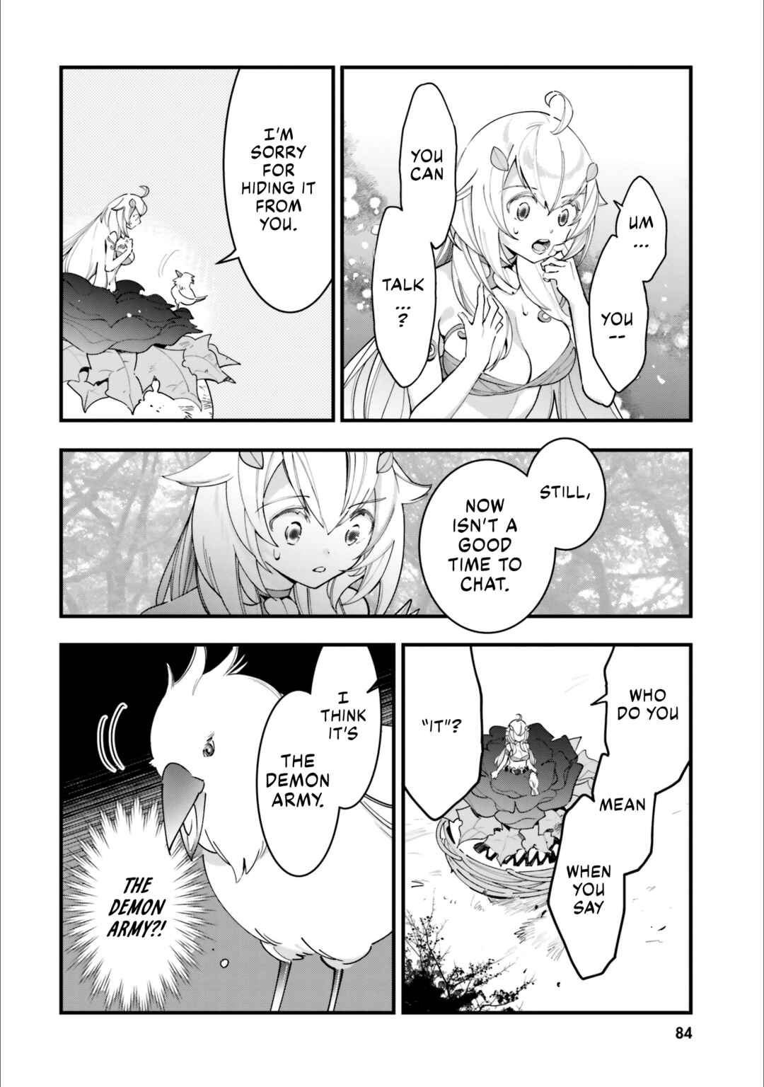 Page 19 Chapter 13 Shokubutsu Monster Musume Nikki ~Seijo datta Watashi ga Uragirareta Hate ni Aruraune ni Tensei Shite Shimatta node, kore kara wa Kougousei wo Shinagara Shizuka ni Shokubutsu Life wo Sugoshimasu~