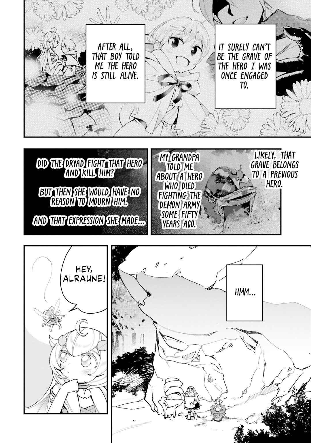 Page 11 Chapter 20 Shokubutsu Monster Musume Nikki ~Seijo datta Watashi ga Uragirareta Hate ni Aruraune ni Tensei Shite Shimatta node, kore kara wa Kougousei wo Shinagara Shizuka ni Shokubutsu Life wo Sugoshimasu~